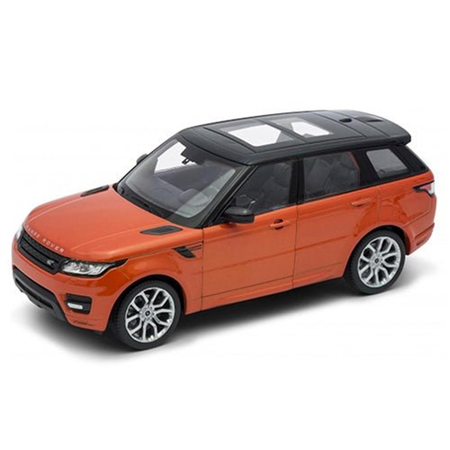 SUV DE METAL LAND ROVER RANGE ROVER A ESCALA 1:34-1:39 WELLY - 1