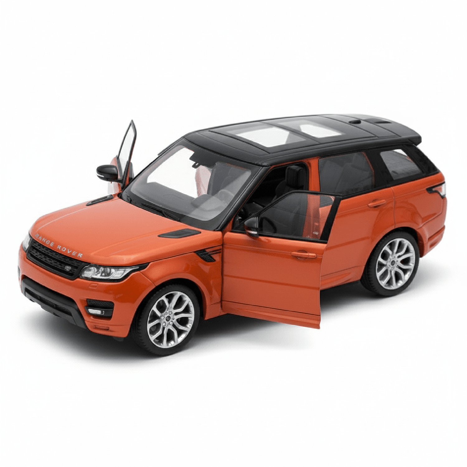 SUV DE METAL LAND ROVER RANGE ROVER A ESCALA 1:34-1:39 WELLY - 4