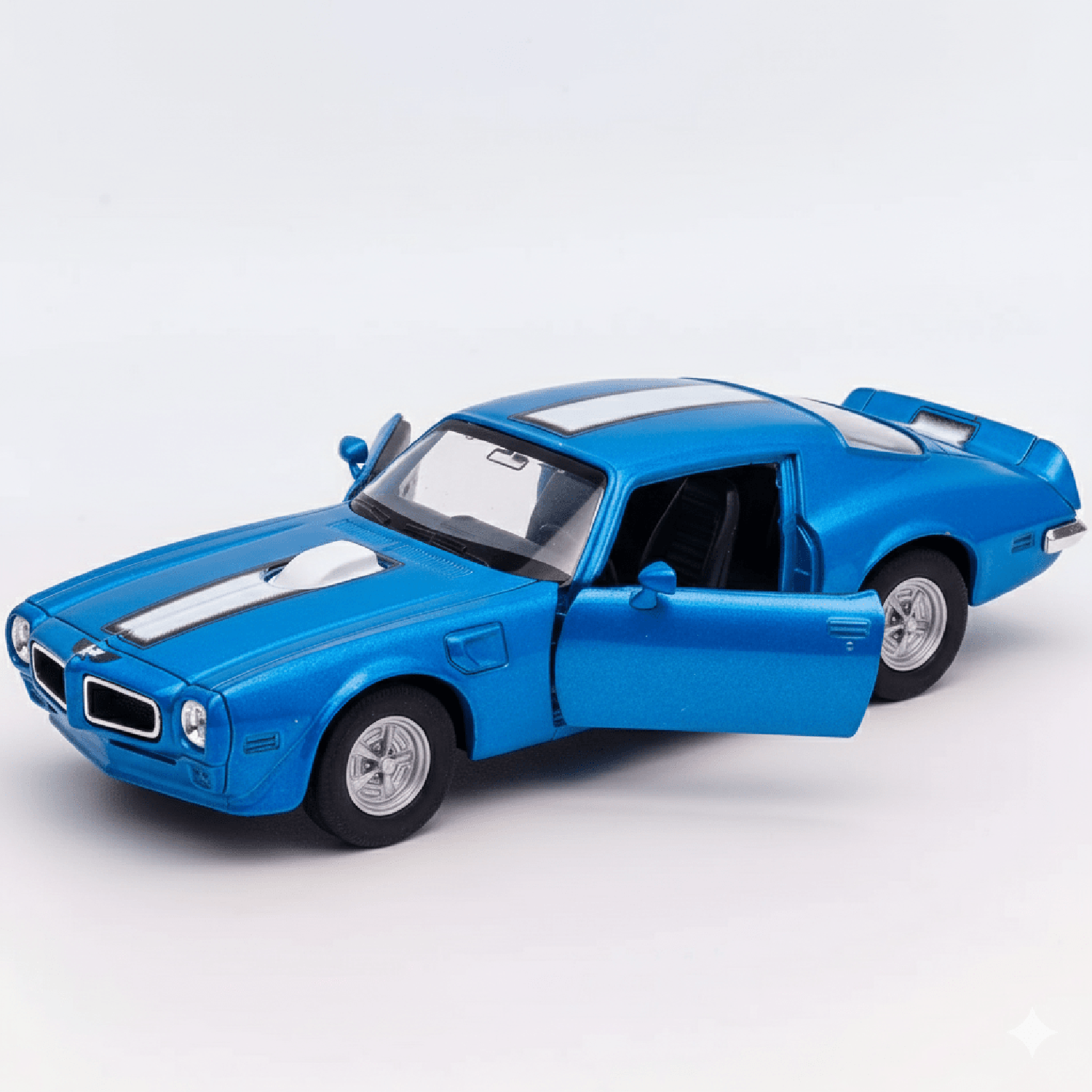 AUTO DE METAL PONTIAC FIREBIRD TRANS AM 1972 A ESCALA 1:34-1:39 WELLY - 1