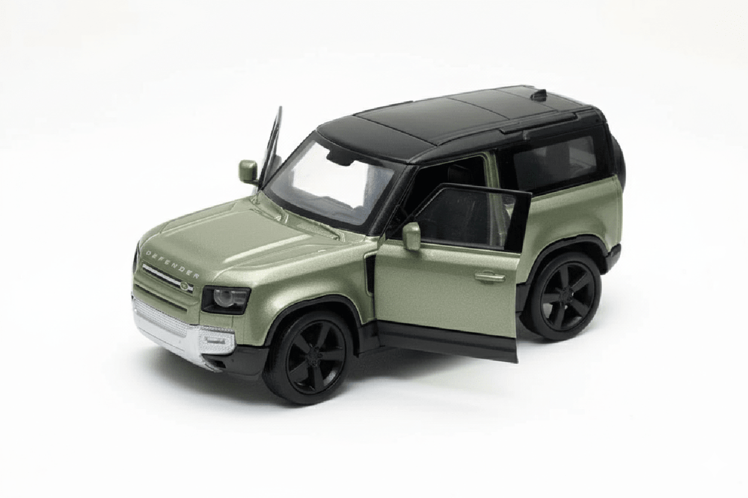 SUV DE METAL LAND ROVER DEFENDER 2020 A ESCALA 1:34-1:39 WELLY - 3