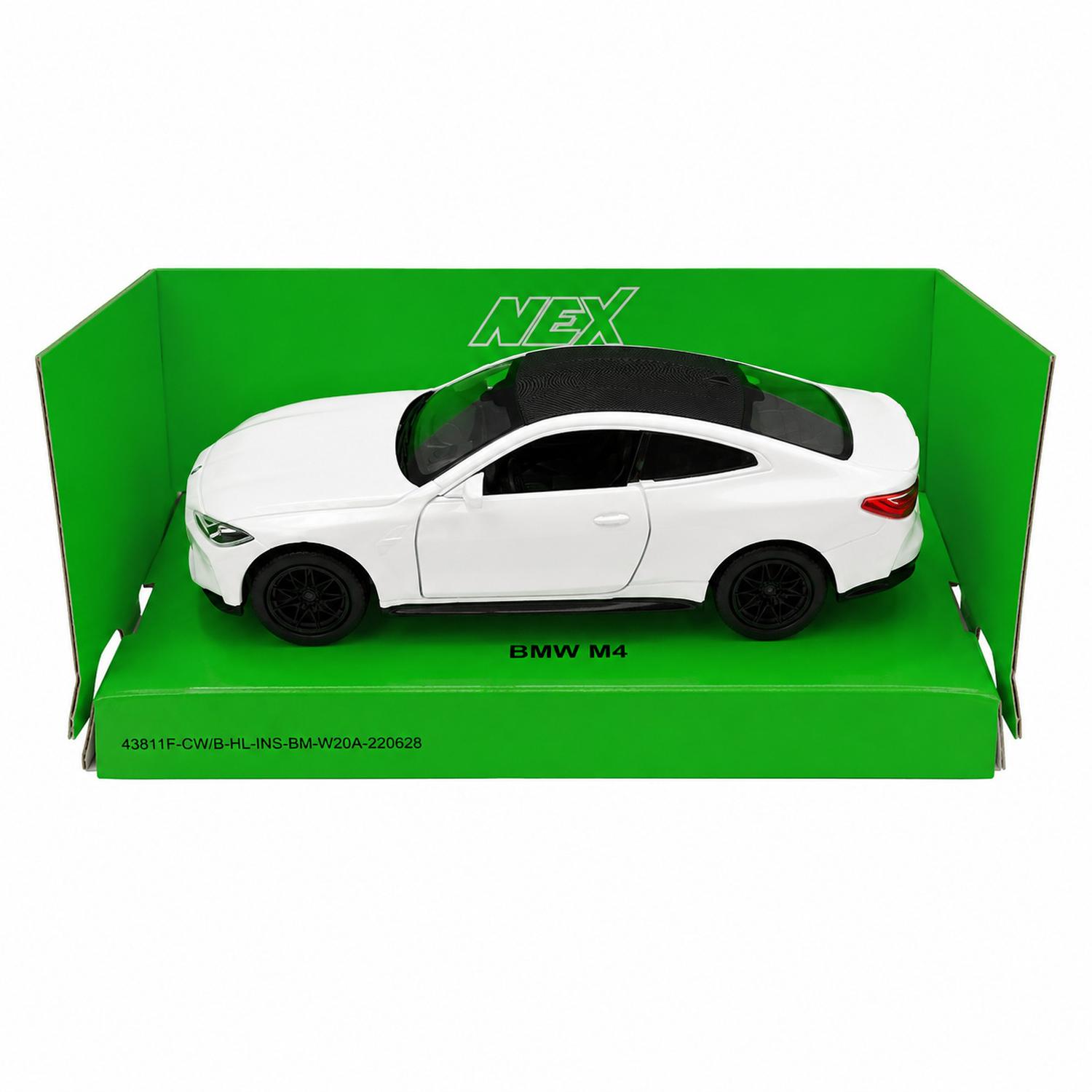 AUTO DE METAL BMW M4 A ESCALA 1:34-1:39 WELLY - 2