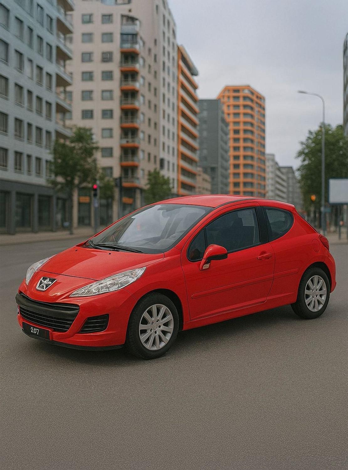 AUTO DE METAL PEUGEOT 207 S A ESCALA 1:43 WELLY - 2
