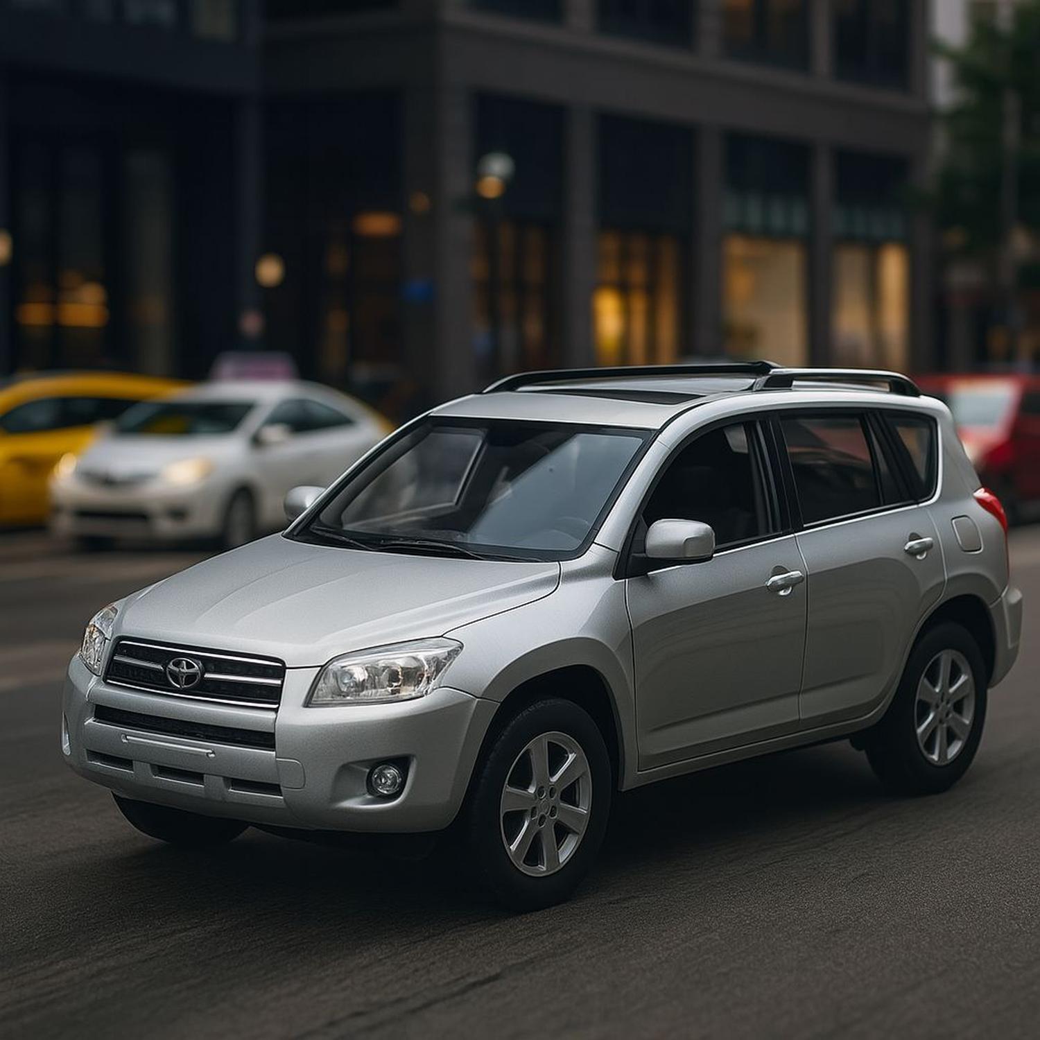 SUV DE METAL TOYOTA RAV4 A ESCALA 1:34-1:39 WELLY - 5