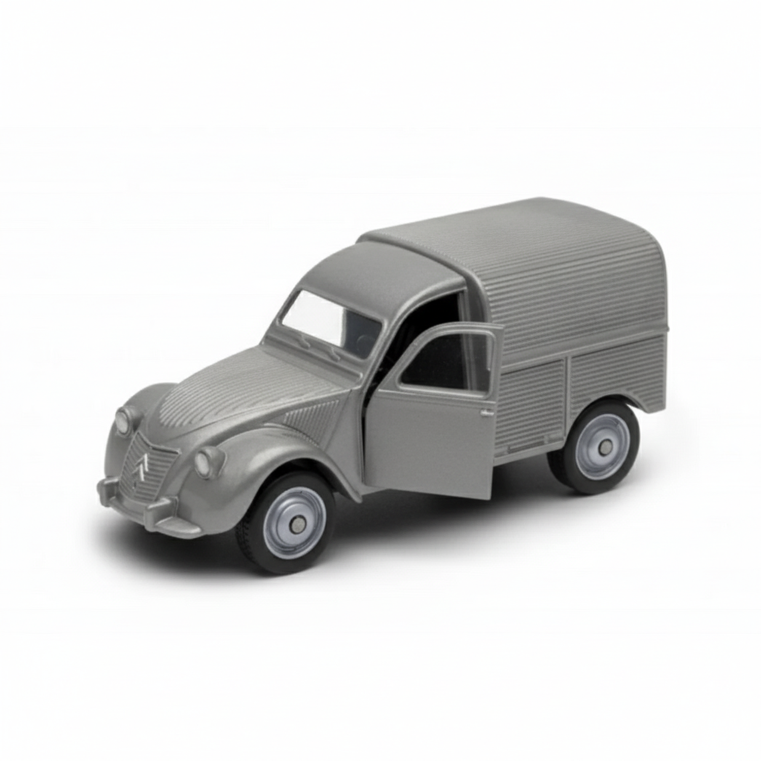 AUTO DE METAL CITROËN 2CV FOURGONNETTE A ESCALA 1:34-1:39 WELLY - 3