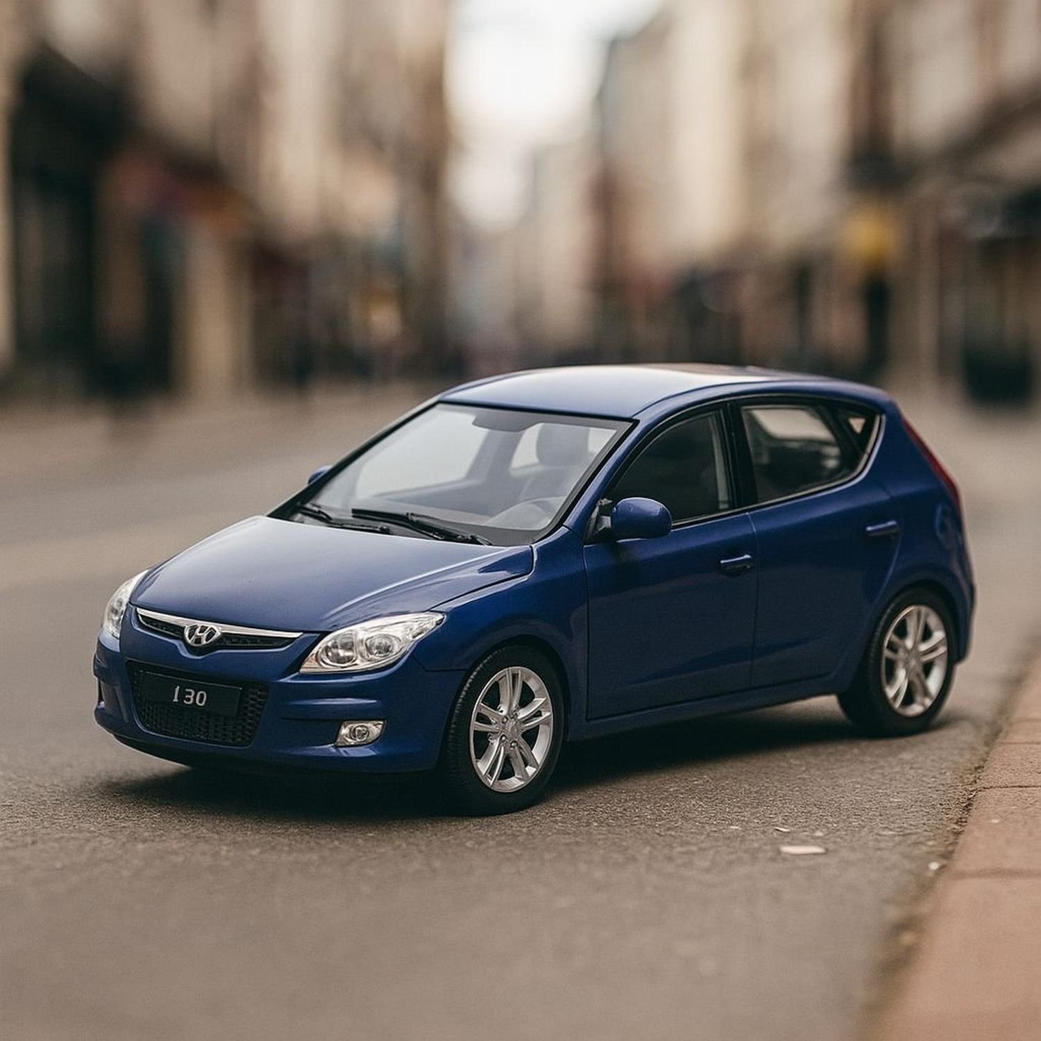 AUTO DE METAL HYUNDAI I30 A ESCALA 1:34-1:39 WELLY - 6