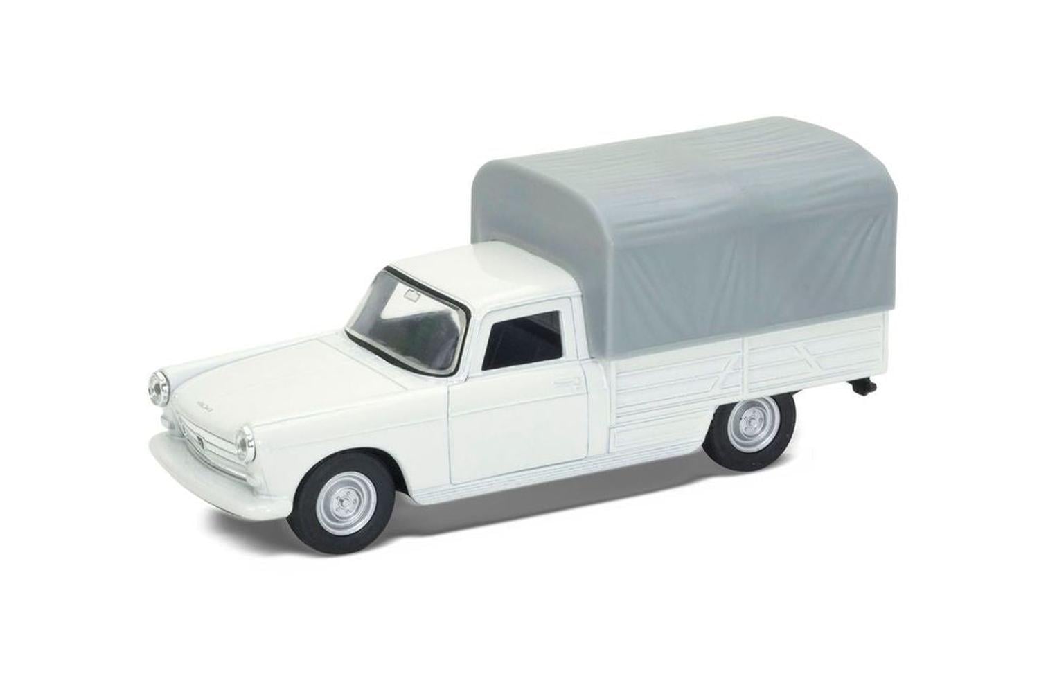 CAMIONETA DE METAL PEUGEOT 404 PICK-UP 1968 A ESCALA 1:34-1:39 WELLY - 1