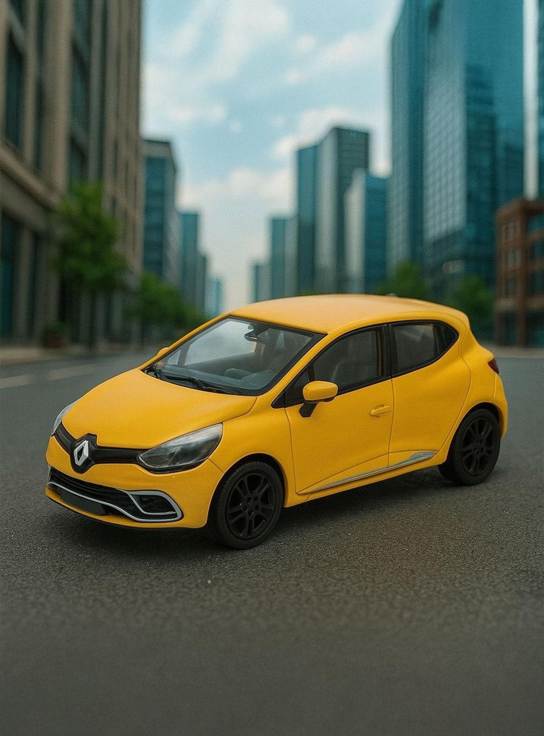 AUTO DE METAL RENAULT CLIO RS A ESCALA 1:43 WELLY - 2