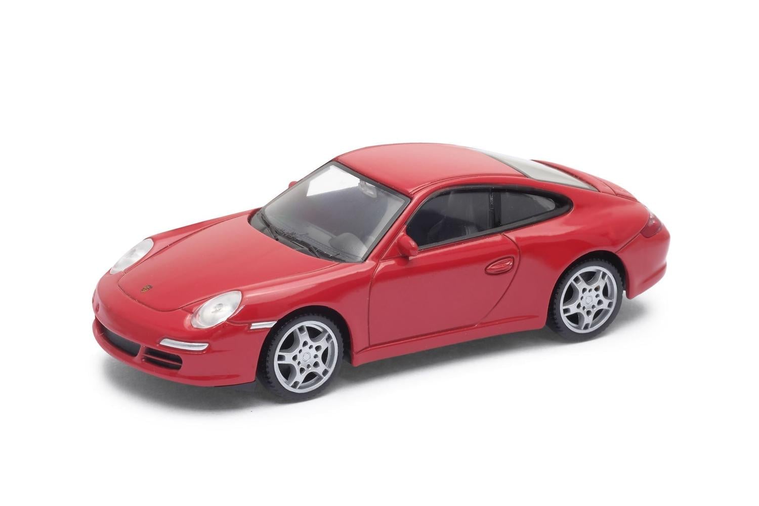 AUTO DE METAL PORSCHE 911 CARRERA S A ESCALA 1:43 WELLY - 1