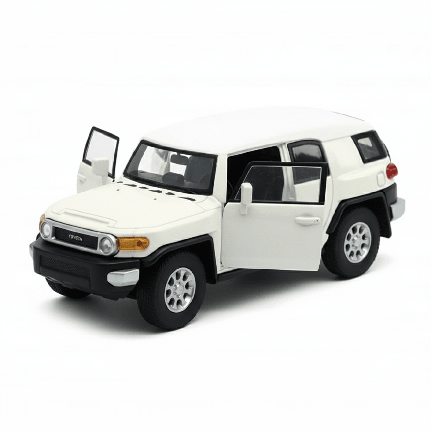 SUV DE METAL TOYOTA FJ CRUISER A ESCALA 1:34-1:39 WELLY - 3