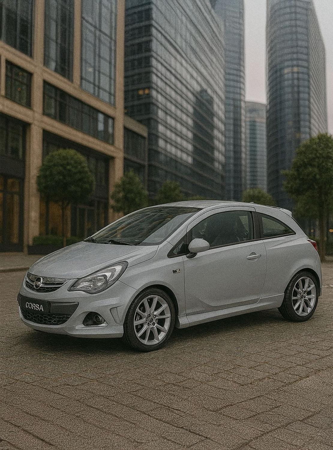 AUTO DE METAL OPEL CORSA OPC A ESCALA 1:43 WELLY - 2