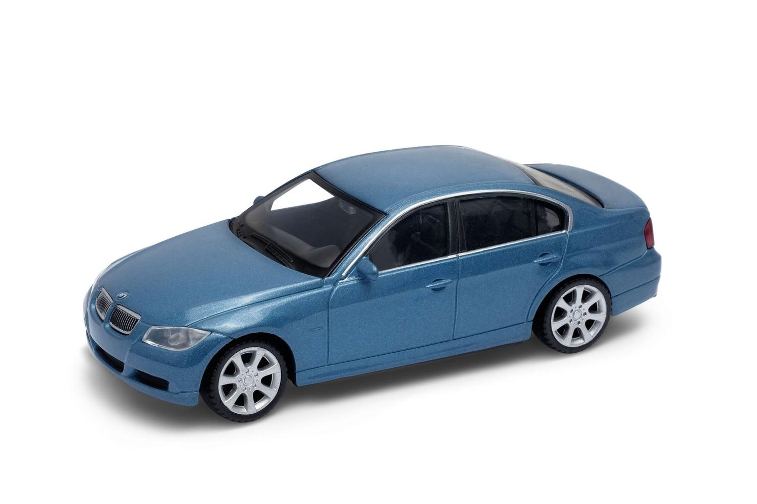 AUTO DE METAL BMW 330I A ESCALA 1:43 WELLY - 1