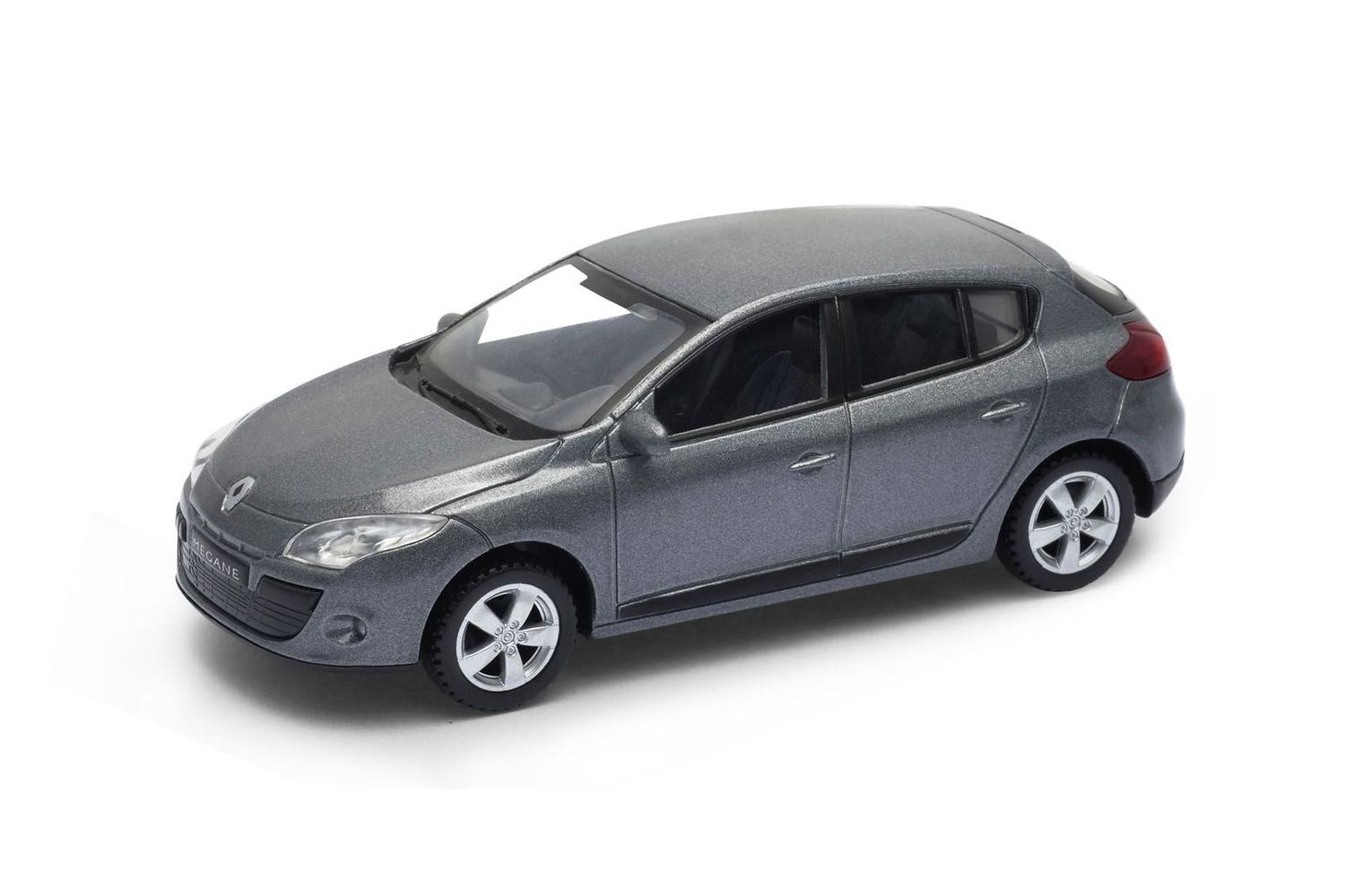 AUTO DE METAL RENAULT MÉGANE RS A ESCALA 1:43 WELLY - 1