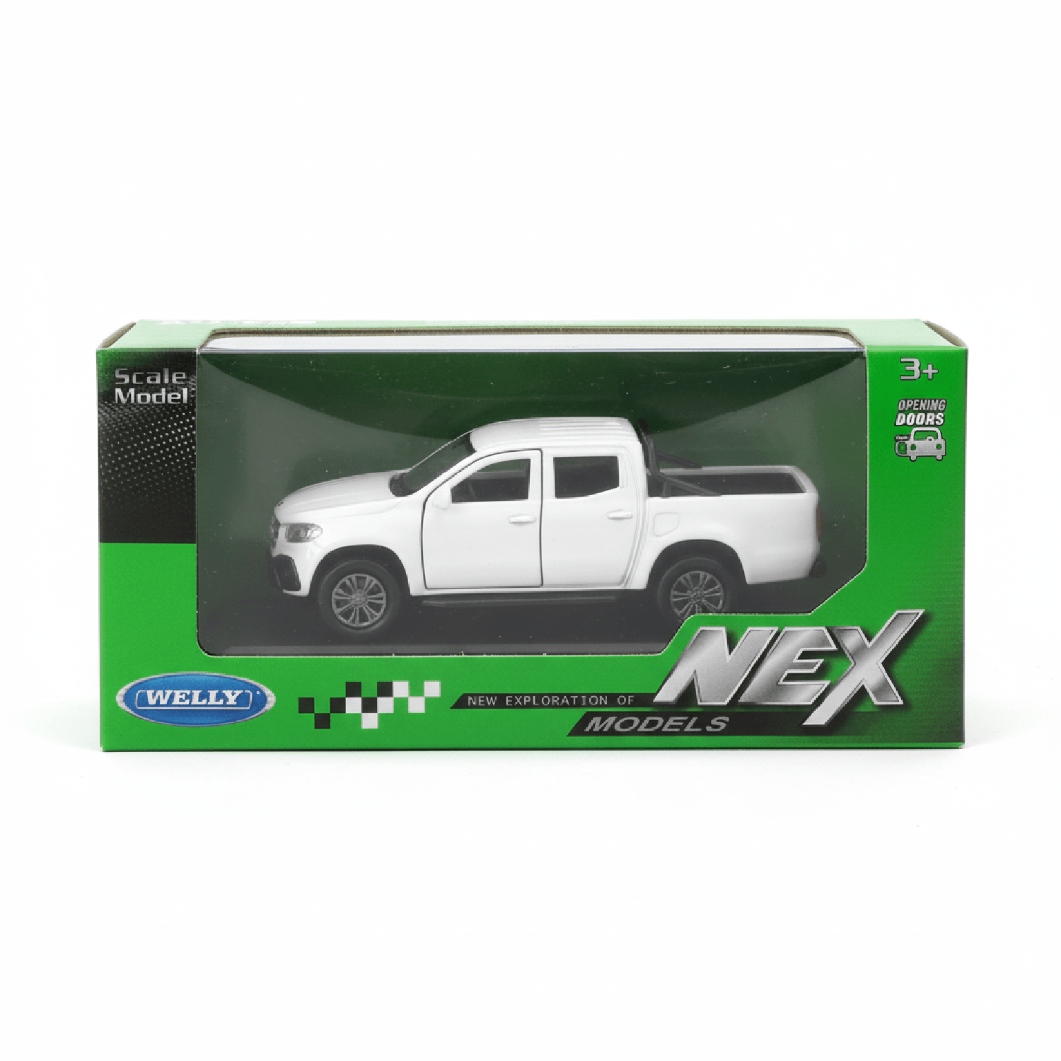 CAMIONETA DE METAL MERCEDES-BENZ X-CLASS A ESCALA 1:34-1:39 WELLY - 3