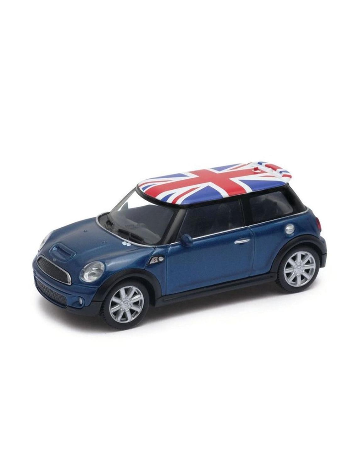 AUTO DE METAL MINI COOPER BRITISH FLAG A ESCALA 1:43 WELLY - 1