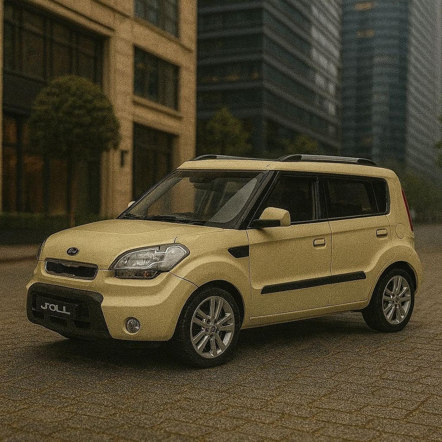 AUTO DE METAL KIA SOUL A ESCALA 1:43 WELLY - 2