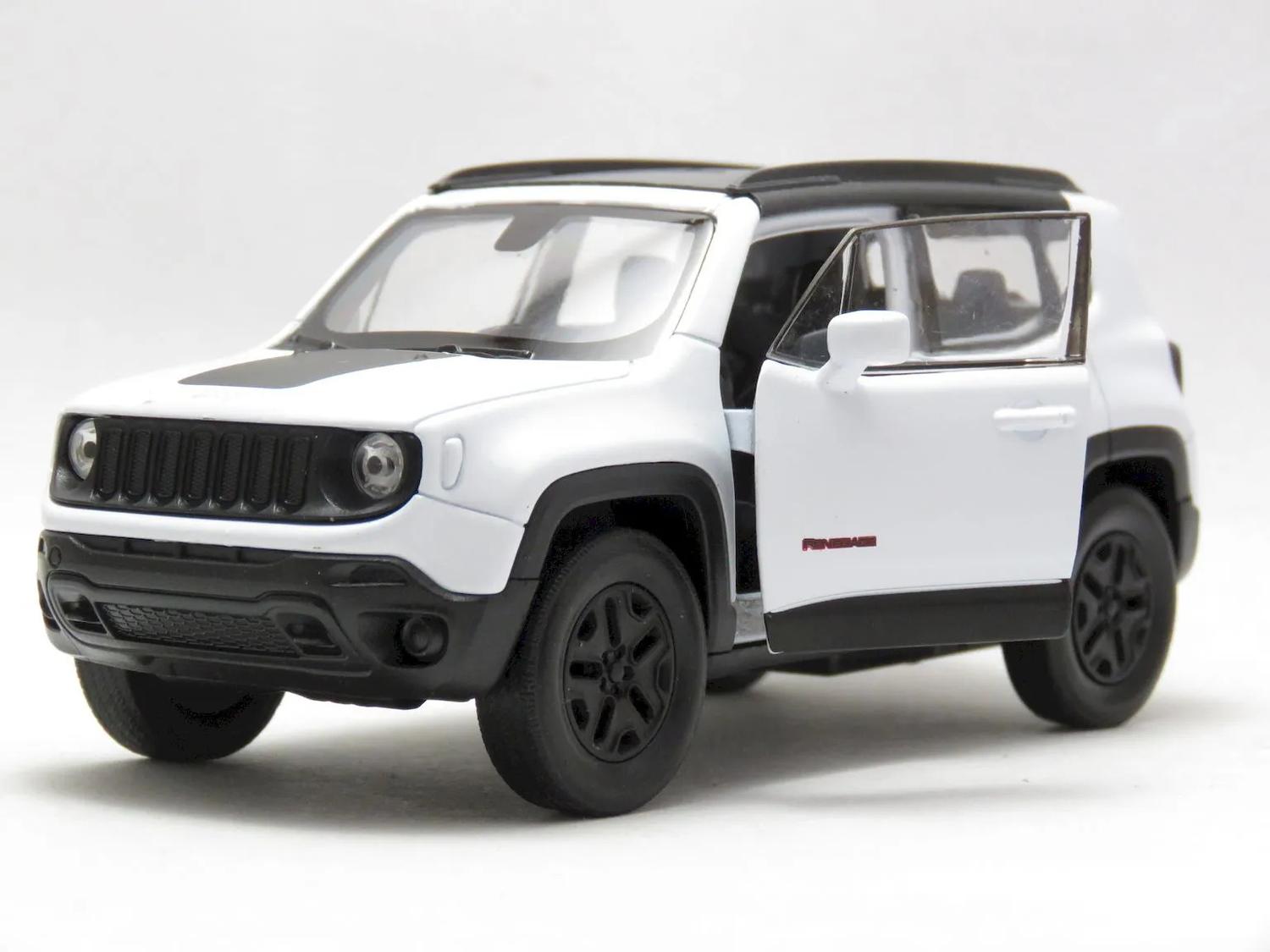 SUV DE METAL JEEP RENEGADE TRAILHAWK A ESCALA 1:34-1:39 WELLY - 3