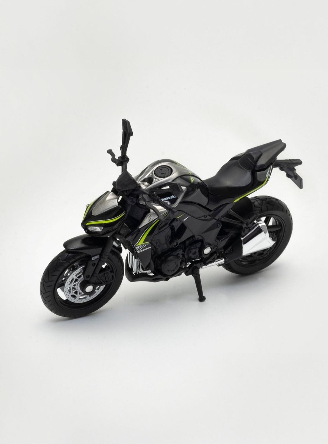 MOTO KAWASAKI 2017 Z1000 R ESCALA 1:18 - WELLY - PERÚ