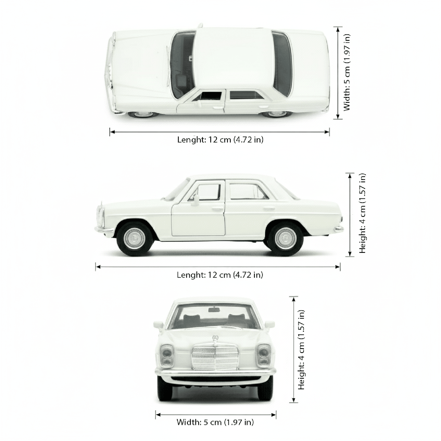 AUTO DE METAL MERCEDES-BENZ 220 A ESCALA 1:34-1:39 WELLY - 2