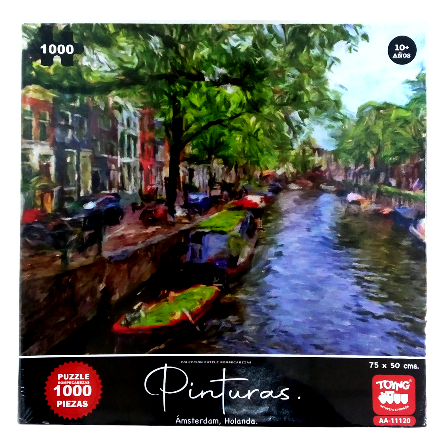 ROMPECABEZAS 1000 PIEZAS AMSTERDAM - TOYNG - PERÚ - 1