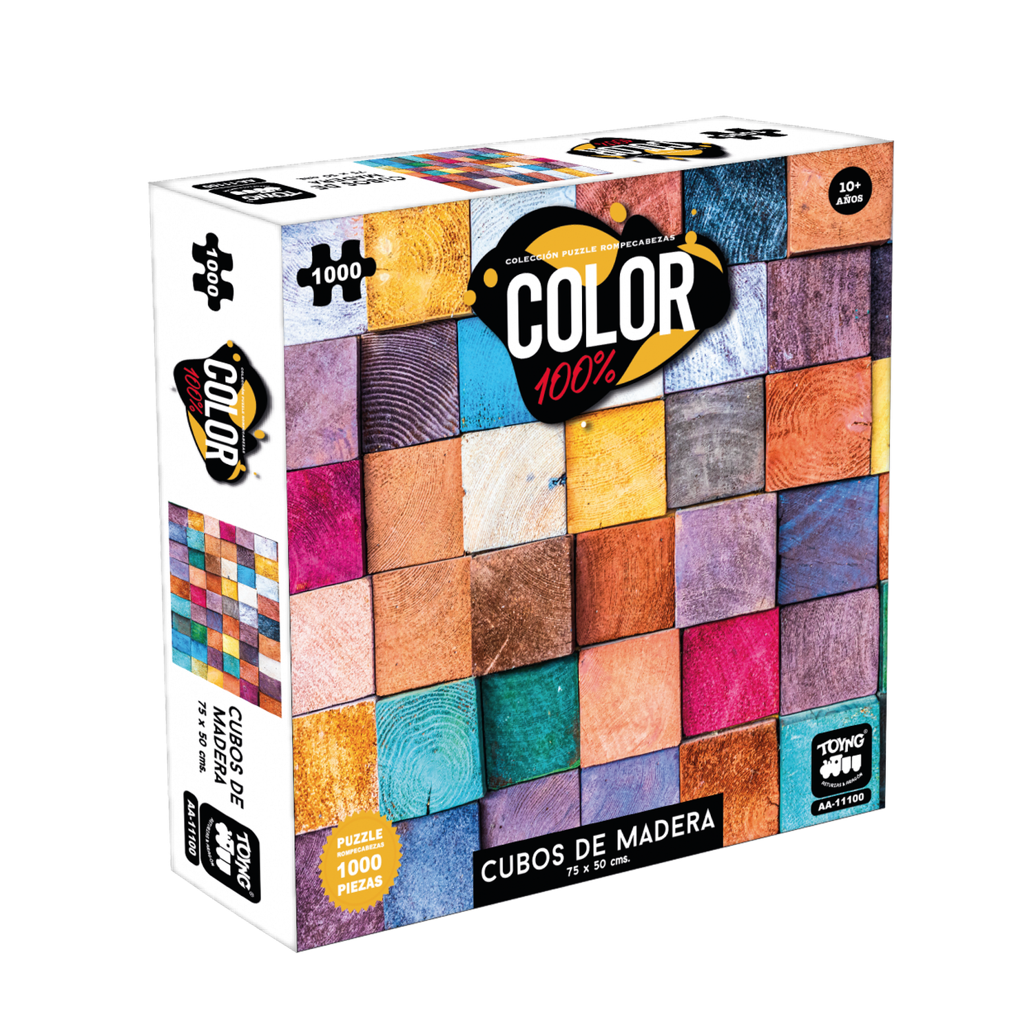 ROMPECABEZAS 1.000 PIEZAS CUBOS DE COLORES - PERÚ - 1