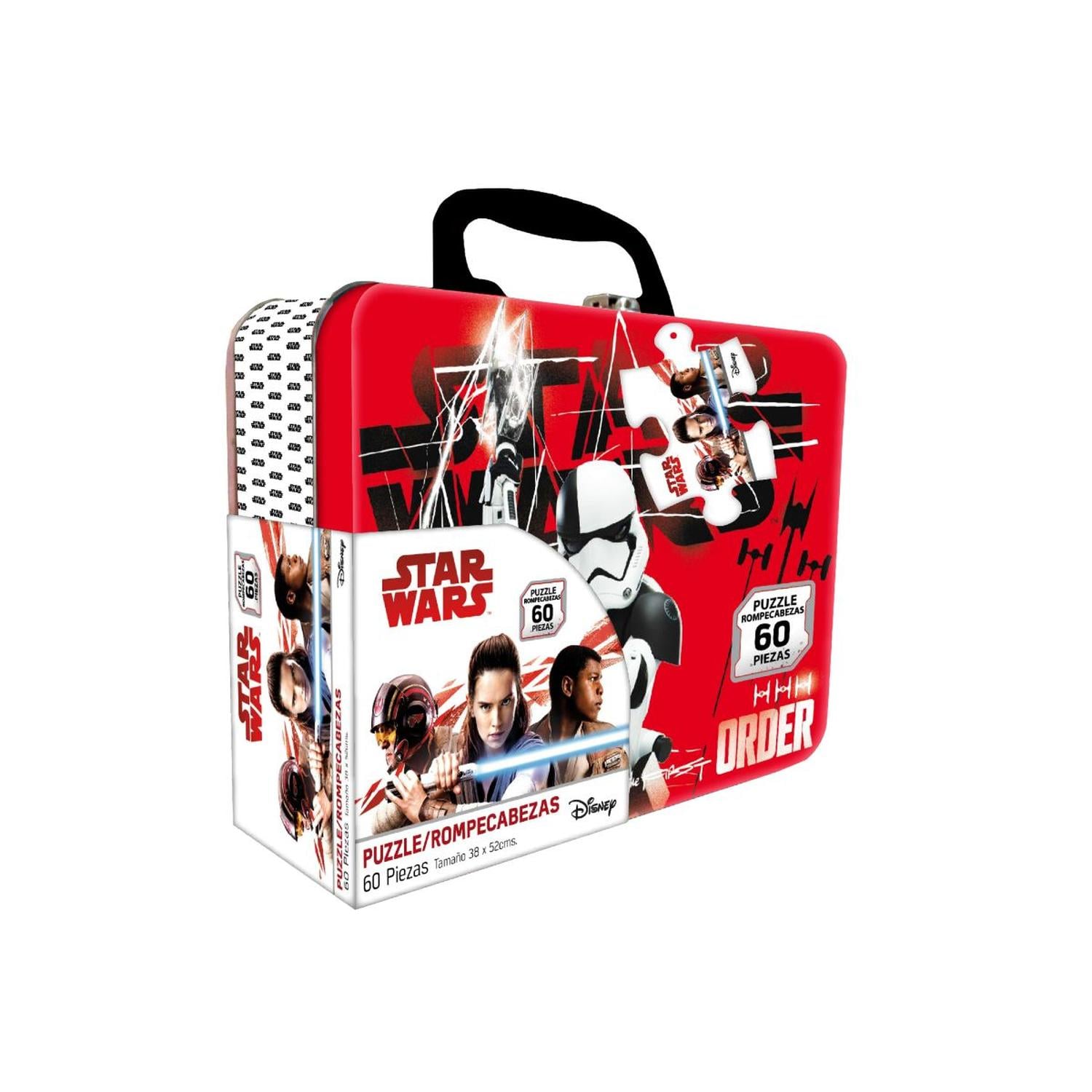 ROMPECABEZAS 60 PIEZAS,CAJA METALICA METALIZADA STAR WARS VIII - PERÚ - 3