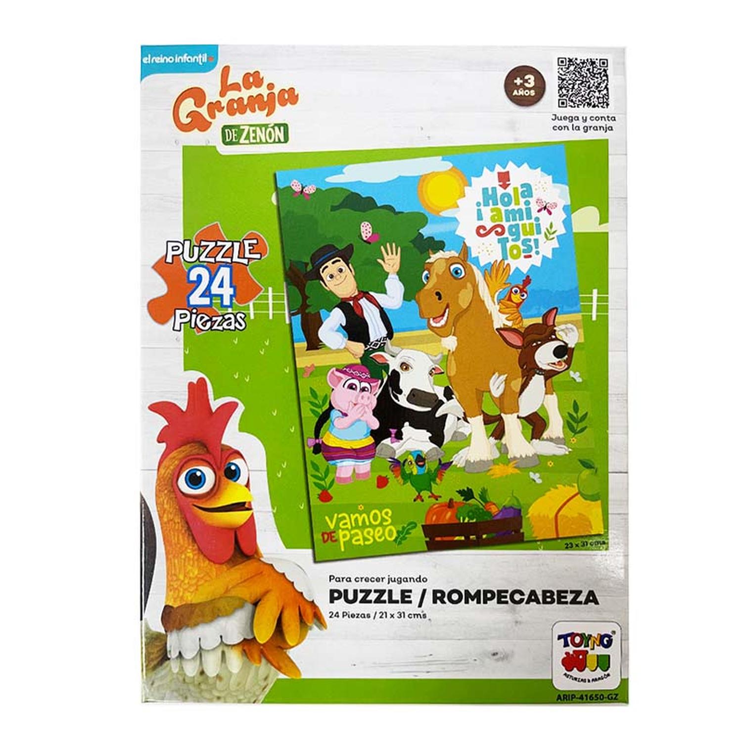 ROMPECABEZA 24 PIEZAS - LA GRANJA DE ZENON - 5