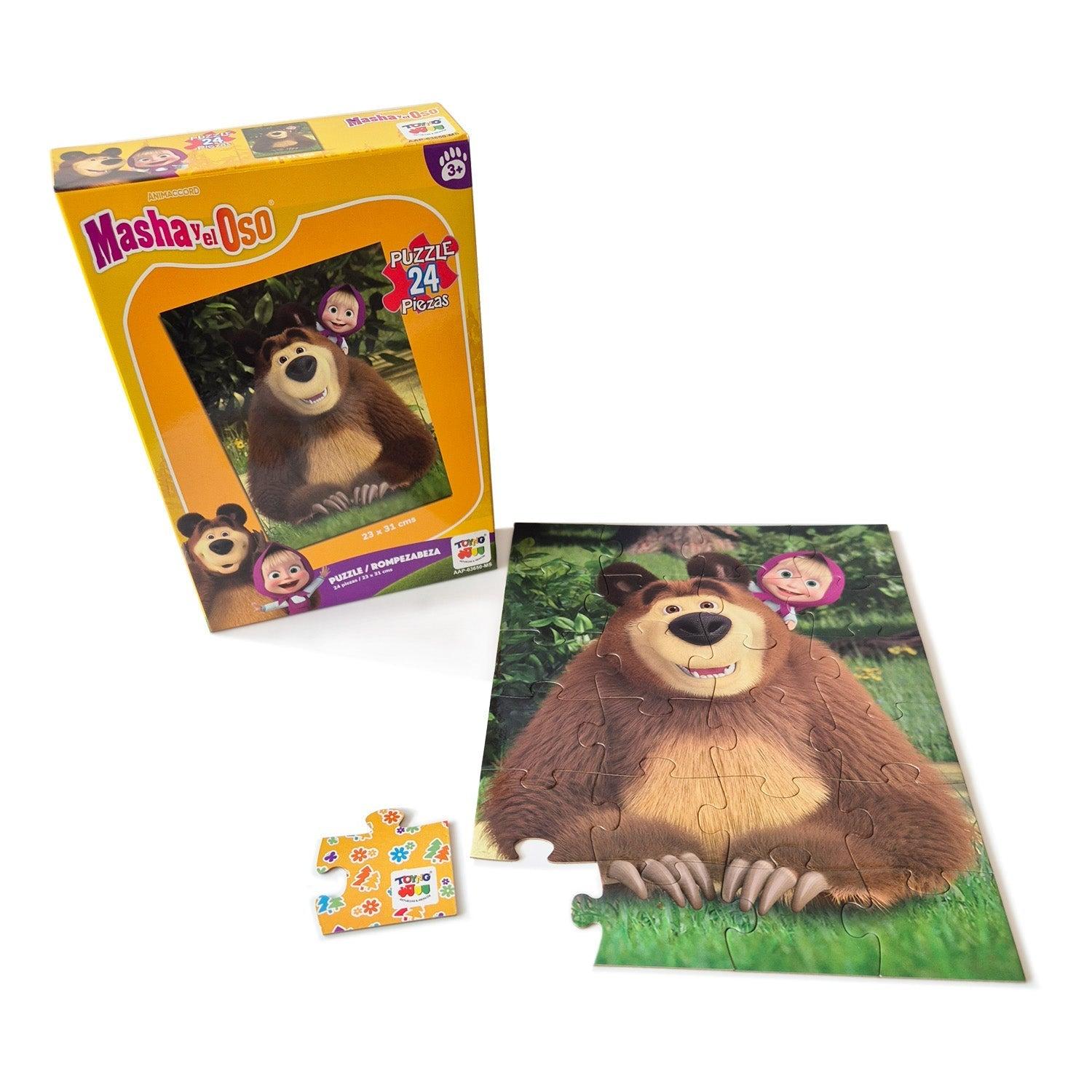 ROMPECABEZA 24 PIEZAS - MASHA Y EL OSO - 5