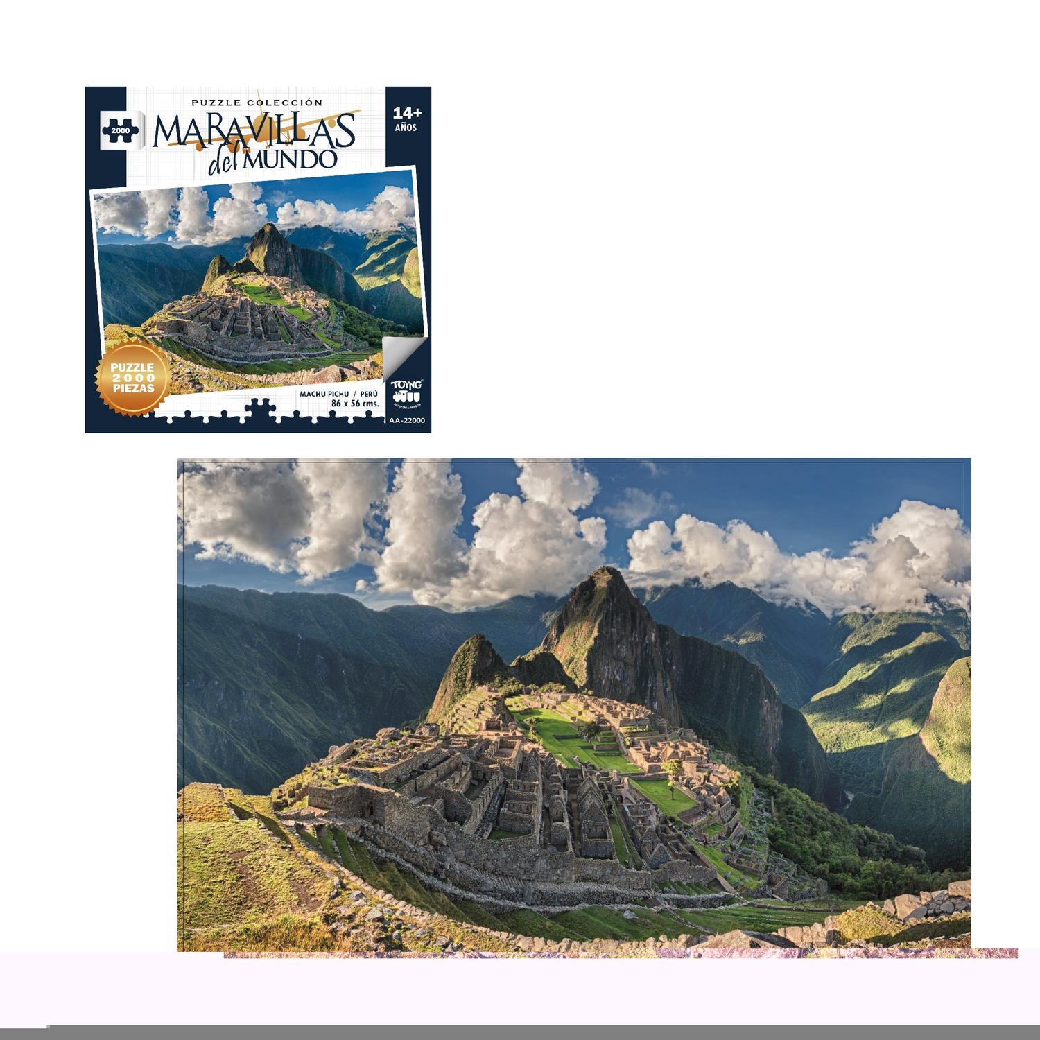 ROMPECABEZAS 2000 PIEZAS MACHU PICHU - PERÚ - 1