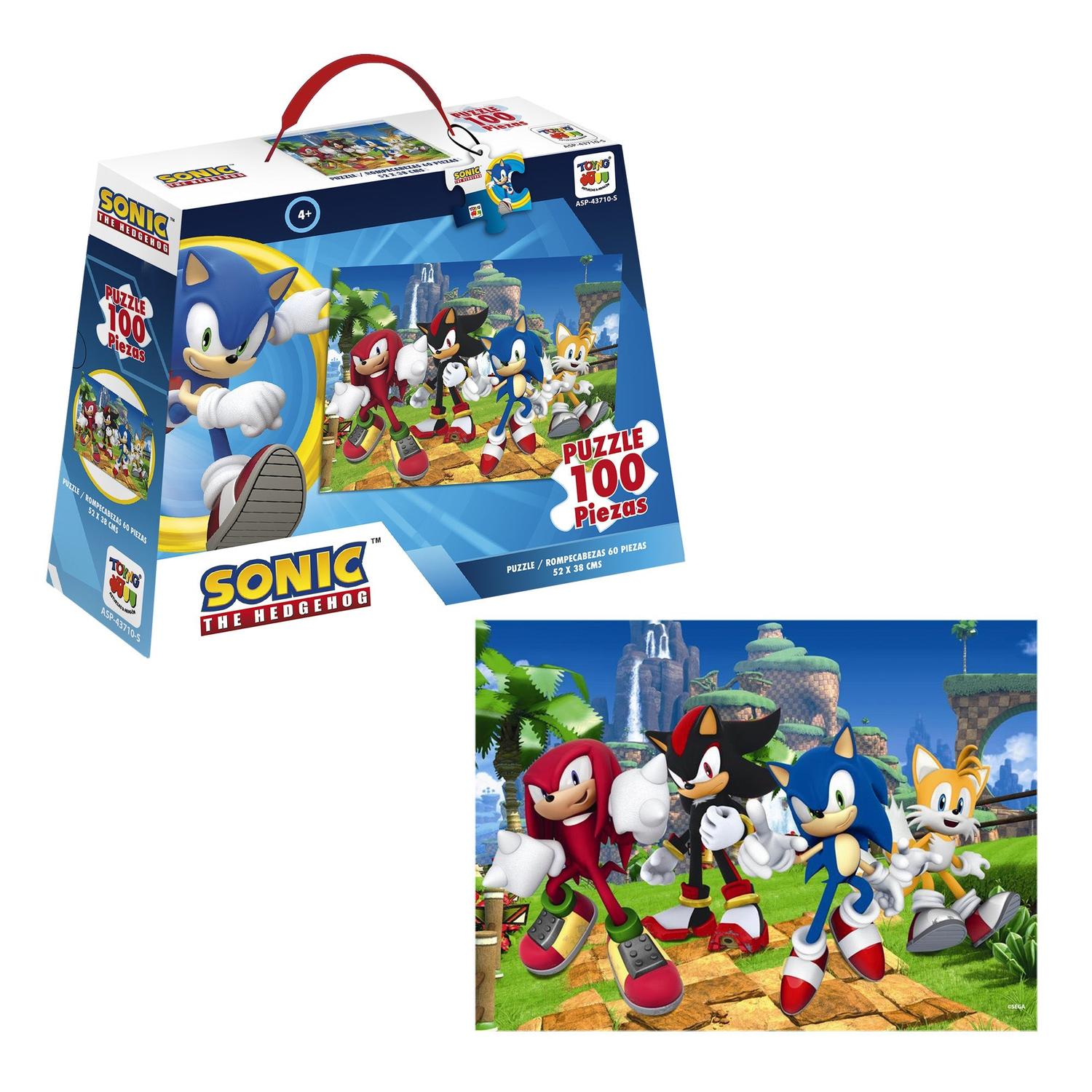 ROMPECABEZAS 100 PIEZAS SONIC - PERÚ - 1