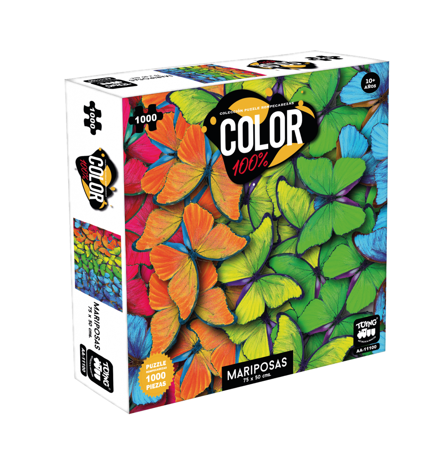 ROMPECABEZAS 1.000 PIEZAS MARIPOSAS DE COLORES - PERÚ - 1