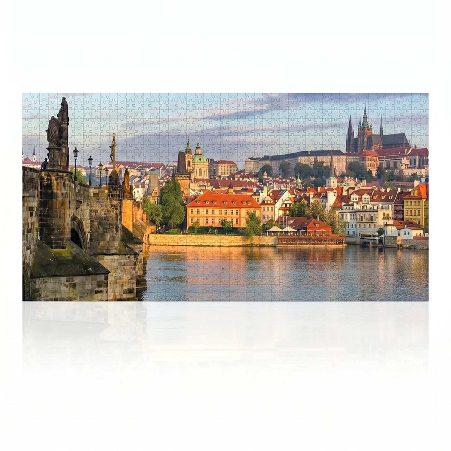 ROMPECABEZA 1500 PIEZAS PRAGA PANORÁMICO - TOYNG - 2