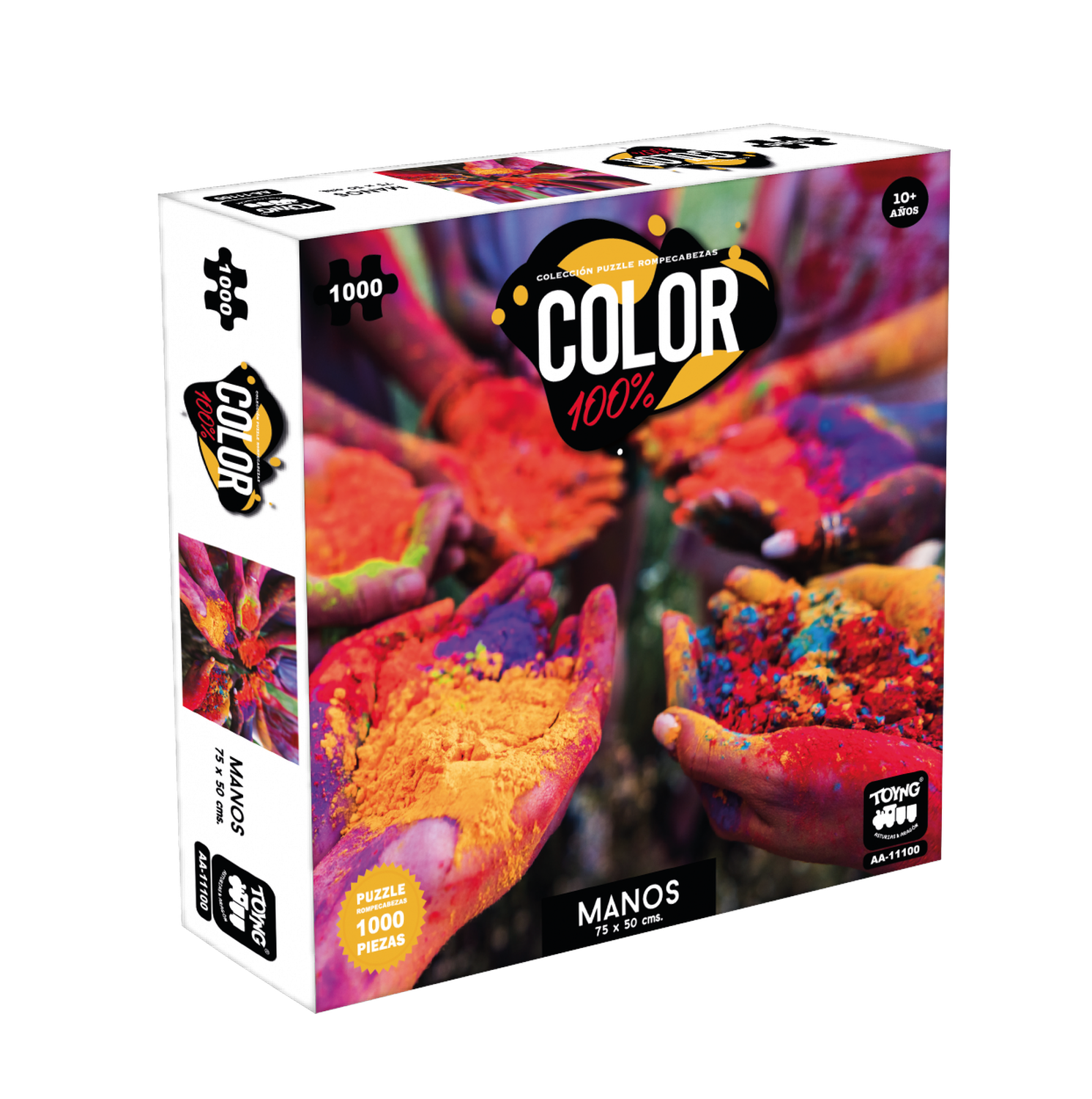 ROMPECABEZAS 1.000 PIEZAS MANOS DE COLORES - PERÚ - 1
