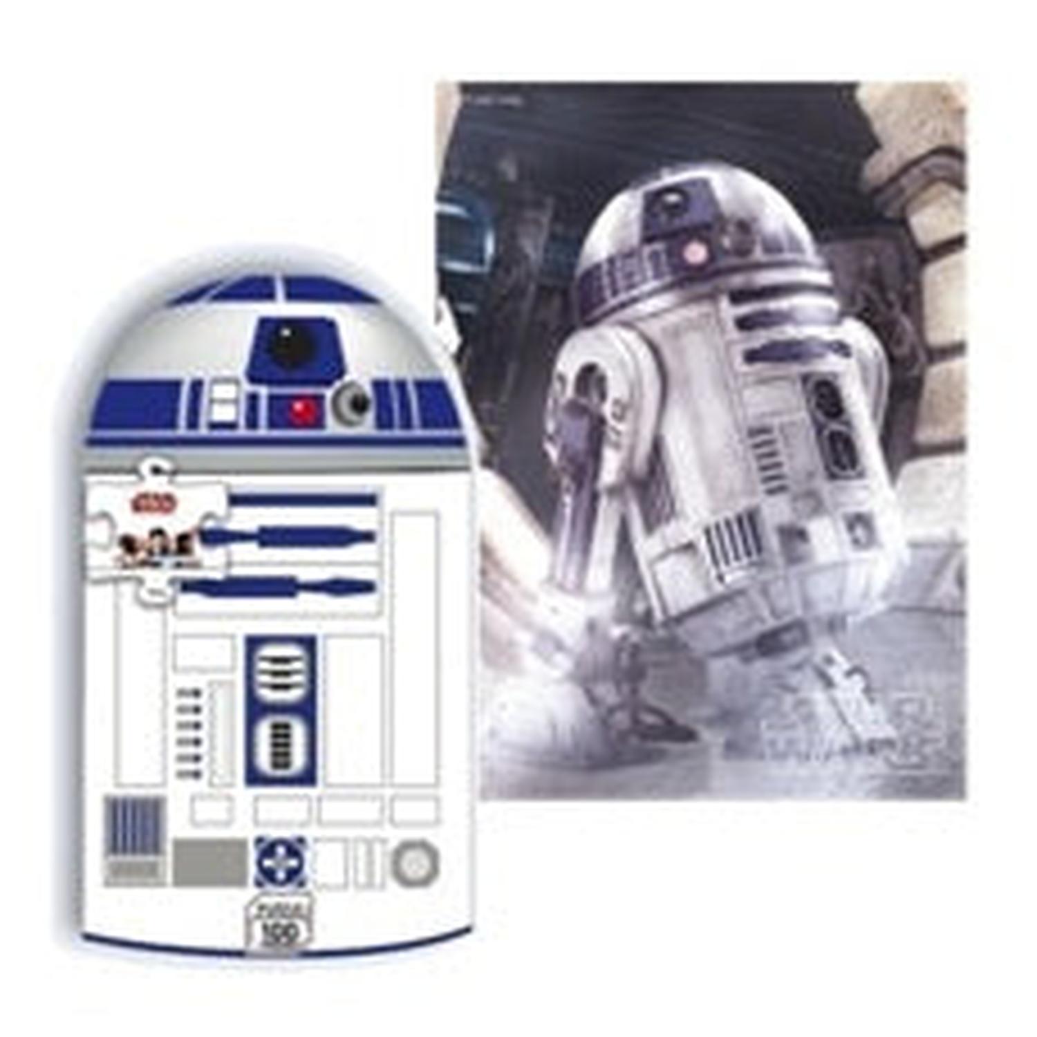 CAJA TUBO METALICO STAR WARS ROMPECABEZAS 100 PIEZAS R2D2 - PERÚ - 1