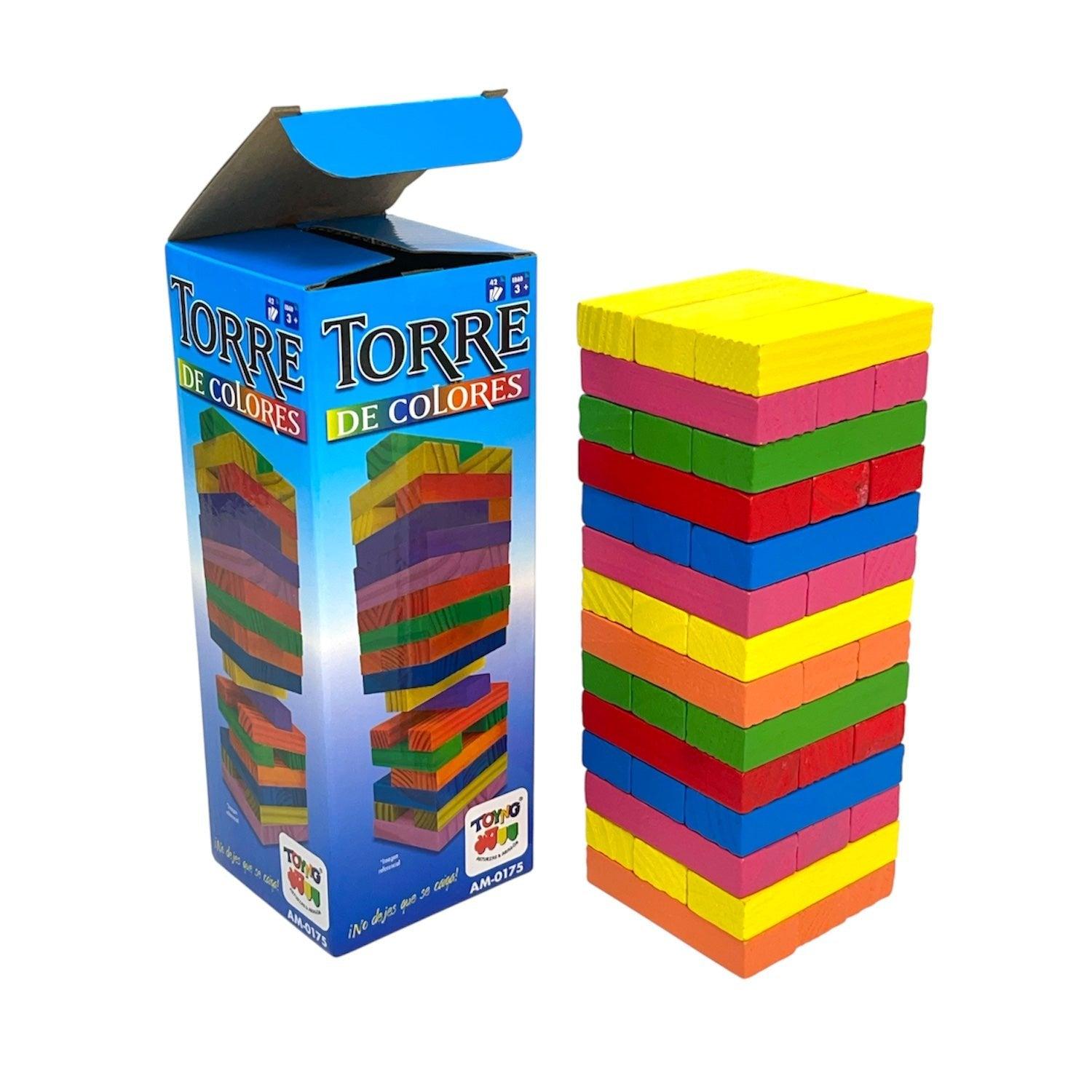 JUEGO DE MESA TORRE COLOR CHICA - TOYNG - PERÚ - 1