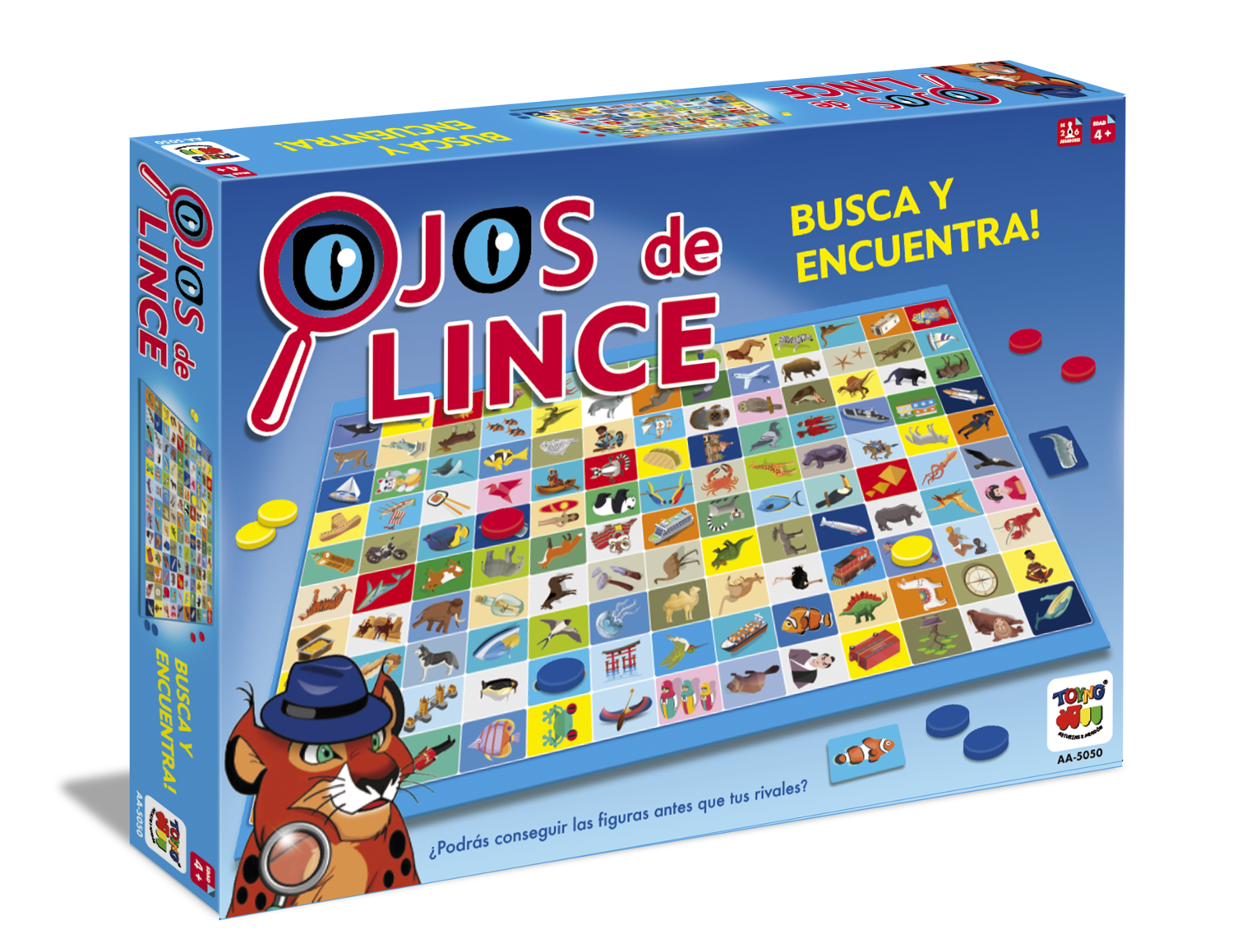 JUEGO DE MESA OJOS DE LINCE - TOYNG - PERÚ - 2