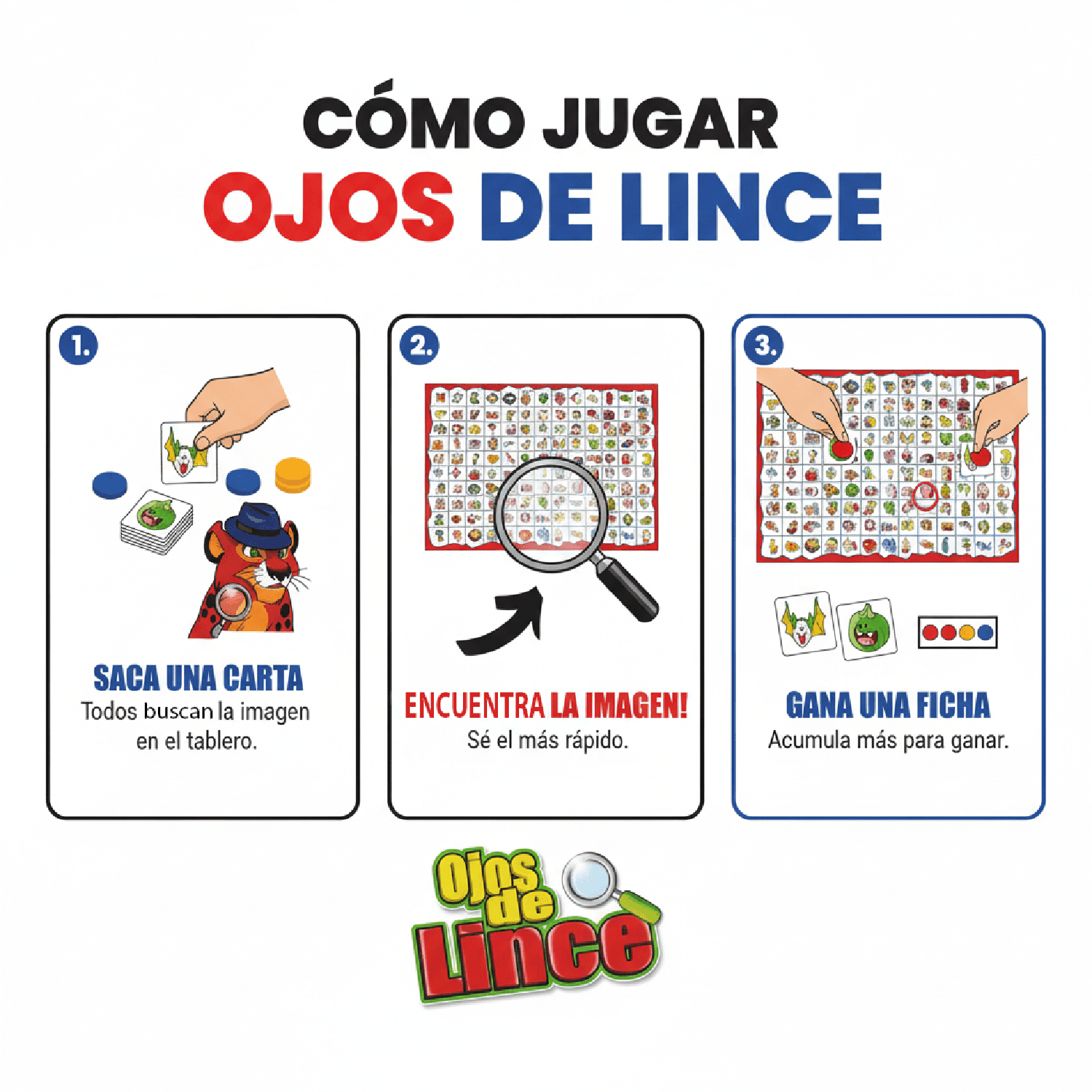 JUEGO DE MESA OJOS DE LINCE - TOYNG - PERÚ - 4