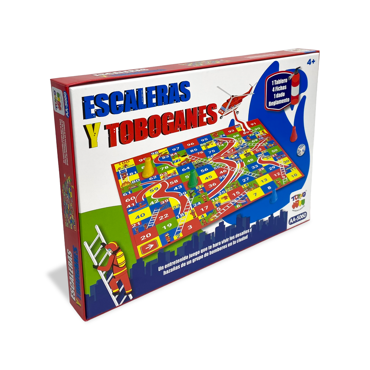 JUEGO DE MESA ESCALERAS Y TOBOGANES - TOYNG - PERÚ - 2