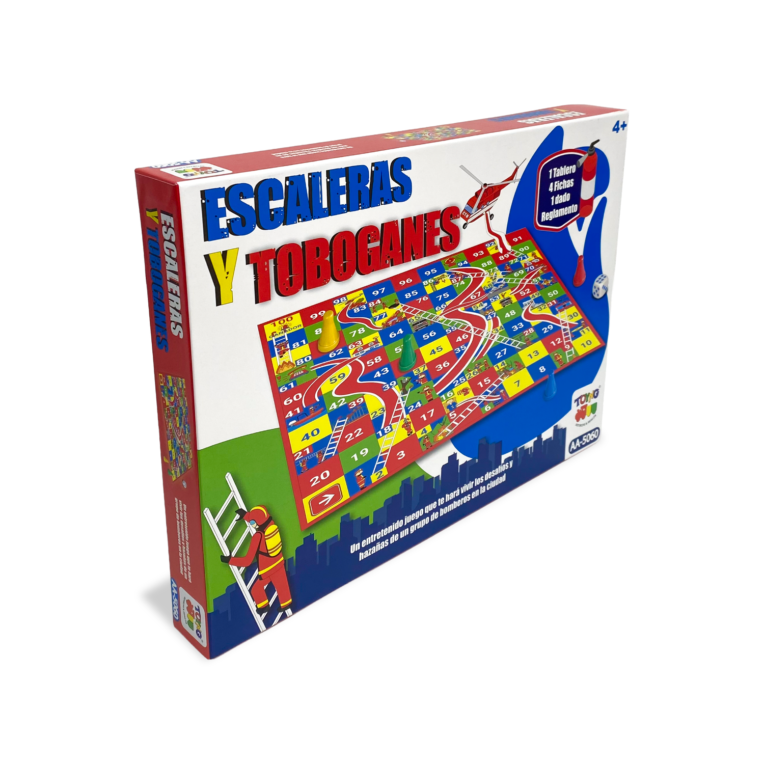JUEGO DE MESA ESCALERAS Y TOBOGANES - TOYNG - PERÚ - 3