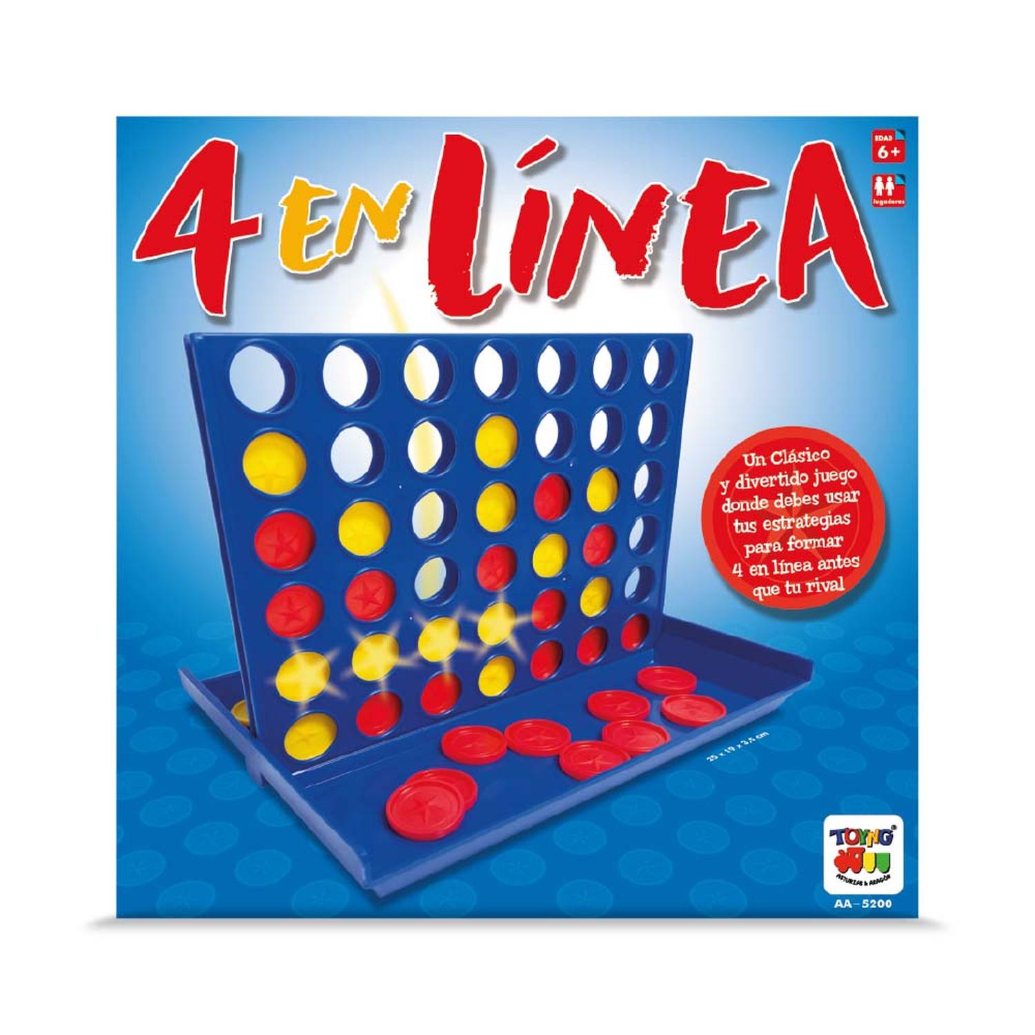 JUEGO DE MESA CUATRO EN LINEA - TOYNG - PERÚ - 1