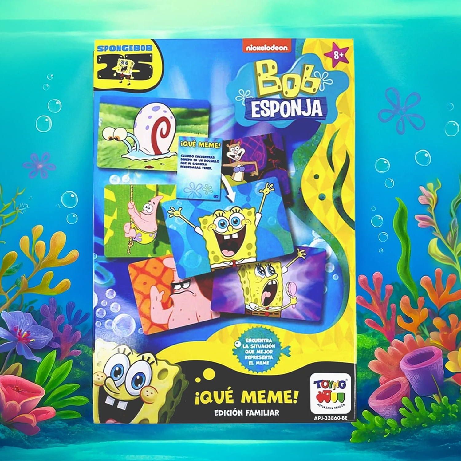 JUEGO DE MESA QUE MEME - BOB ESPONJA - PERÚ - 1