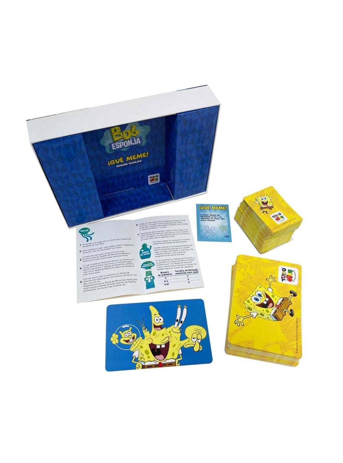 JUEGO DE MESA QUE MEME - BOB ESPONJA - PERÚ - 2