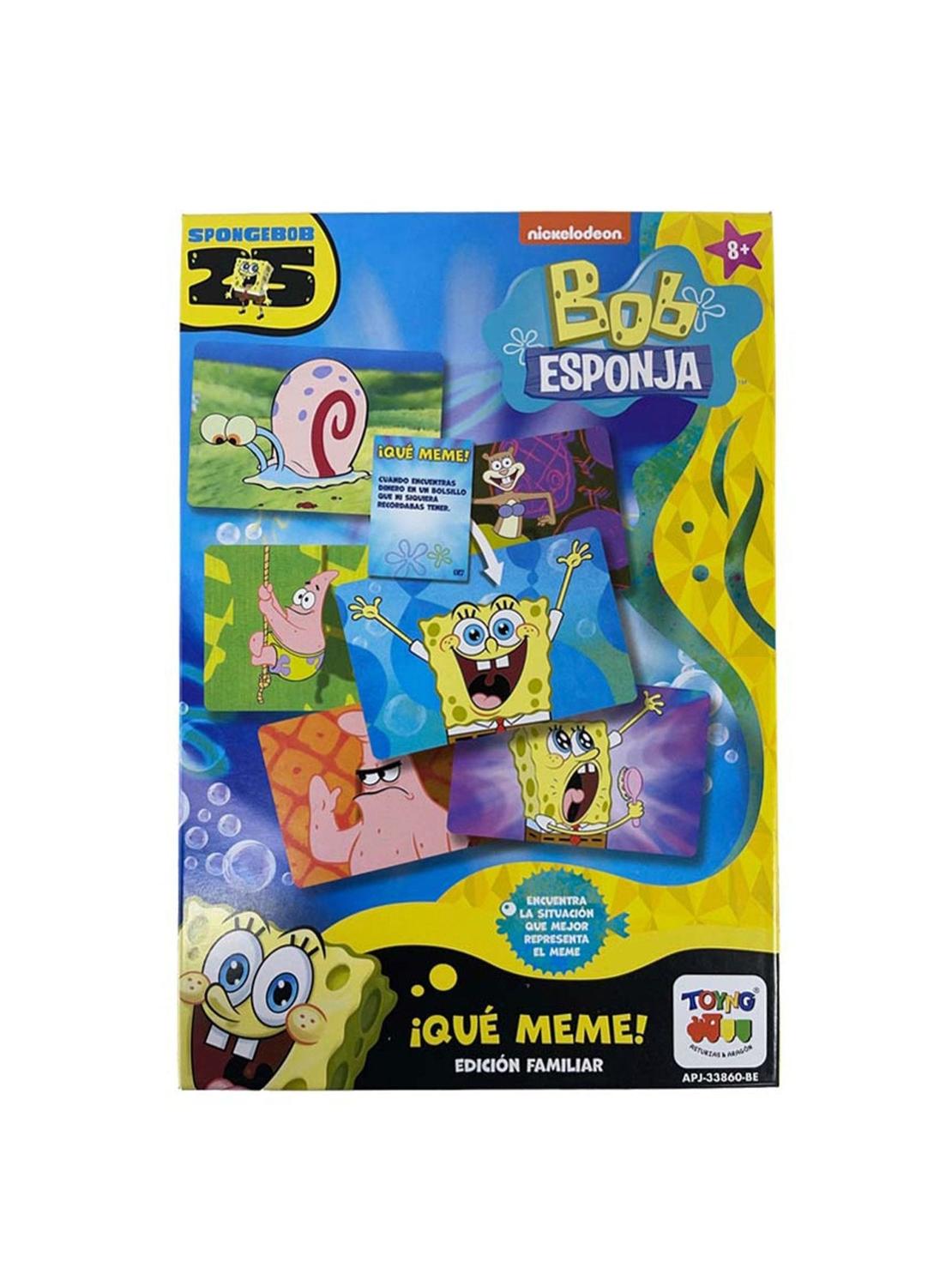 JUEGO DE MESA QUE MEME - BOB ESPONJA - PERÚ - 5