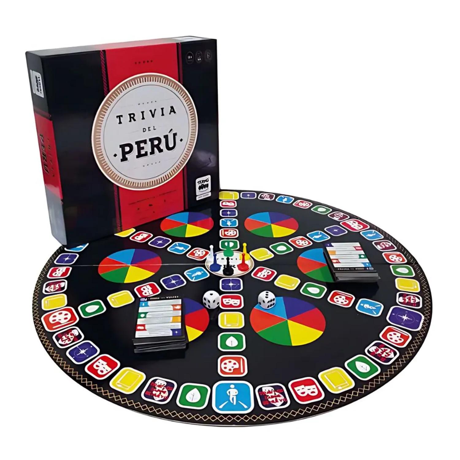TRIVIA DEL PERU - JUEGO EDUCATIVO FAMILIAR - 1