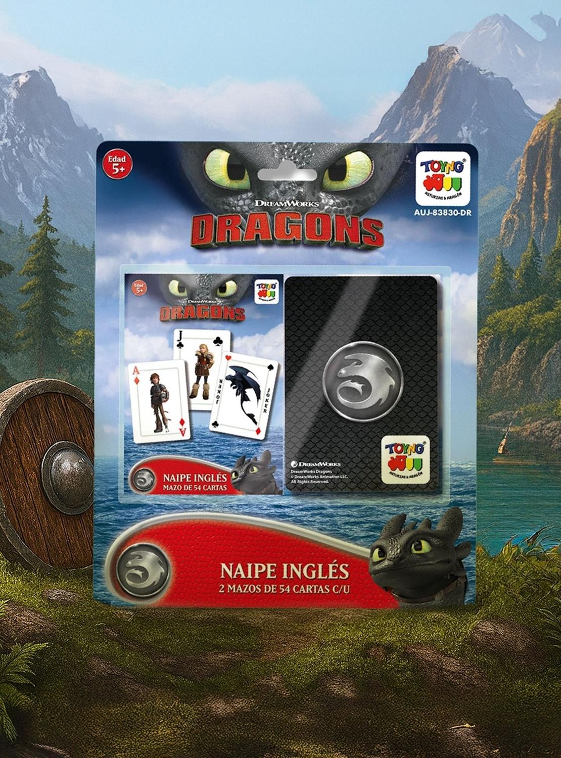 JUEGO DE MESA NAIPES INGLÉS - DRAGÓN - PERÚ - 4