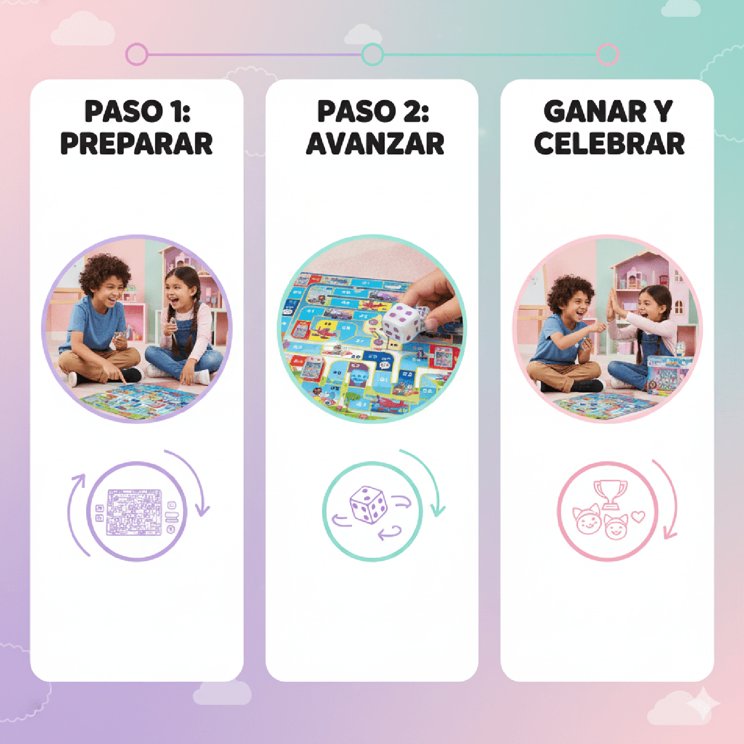 JUEGO DE MESA VIAJE FANTÁSTICO - GABBY - PERÚ - 7
