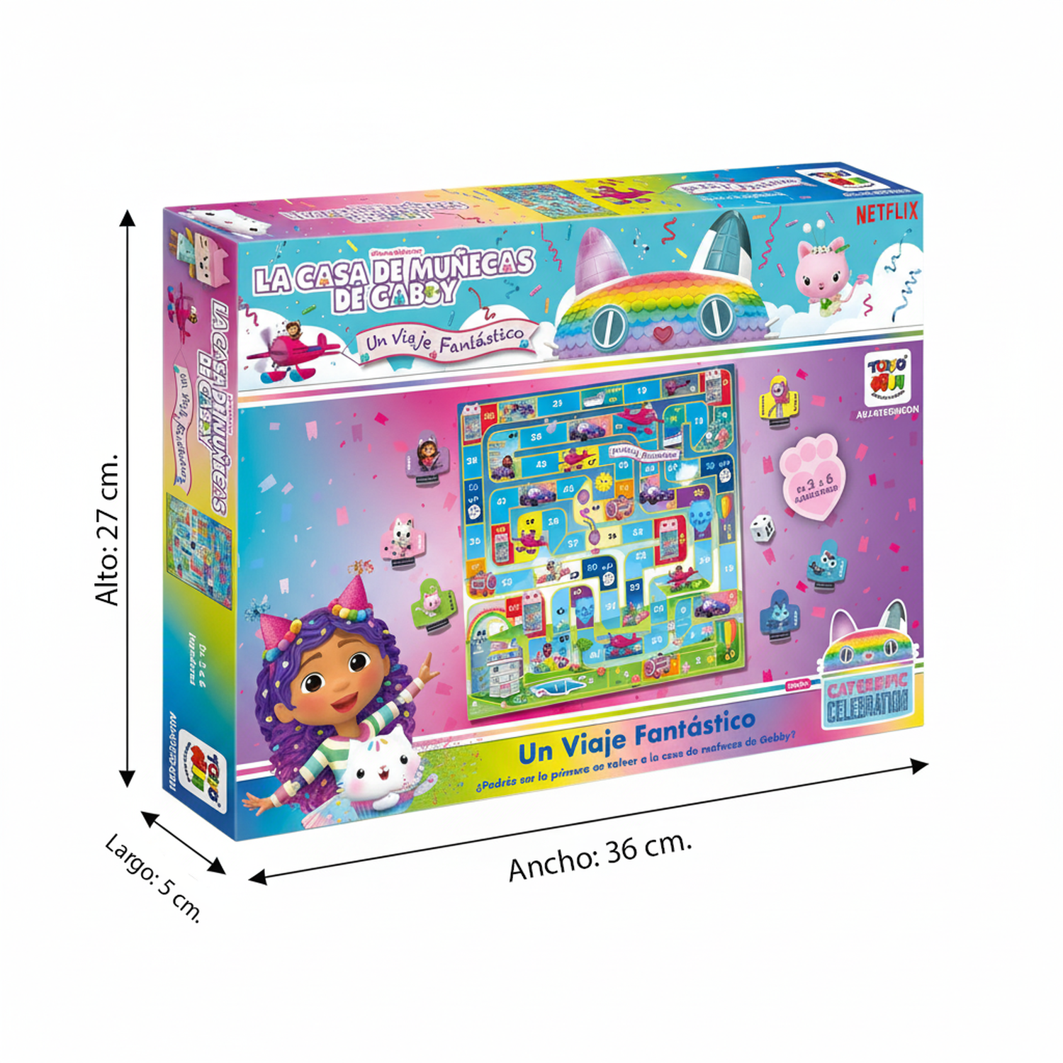 JUEGO DE MESA VIAJE FANTÁSTICO - GABBY - PERÚ - 8