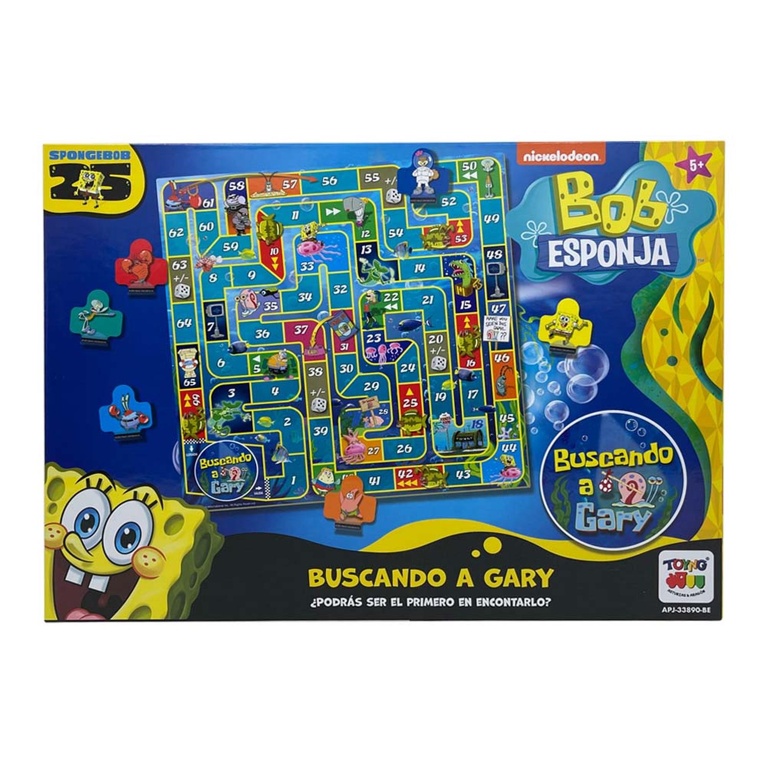 JUEGO DE MESA - BUSCANDO A GARY BOB ESPONJA - PERÚ - 1