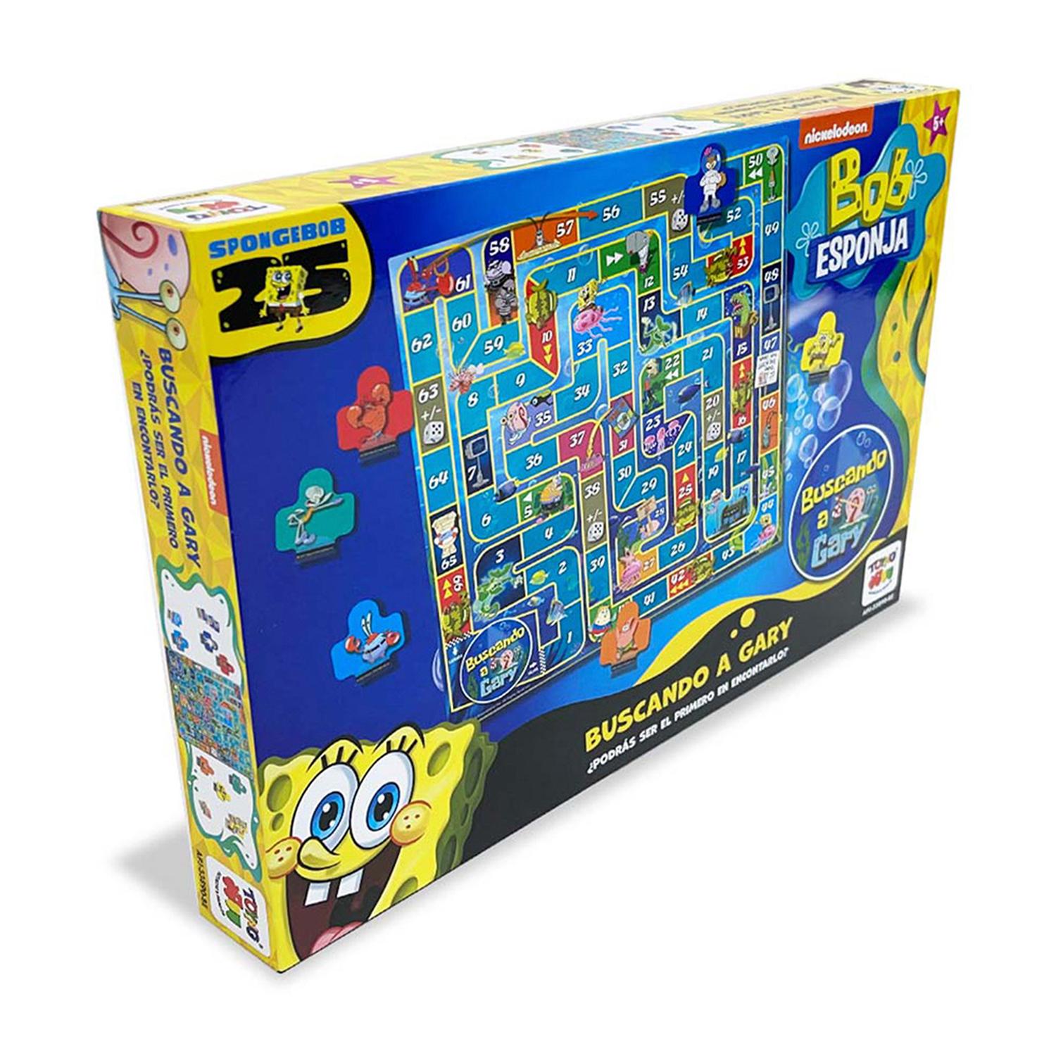 JUEGO DE MESA - BUSCANDO A GARY BOB ESPONJA - PERÚ - 2
