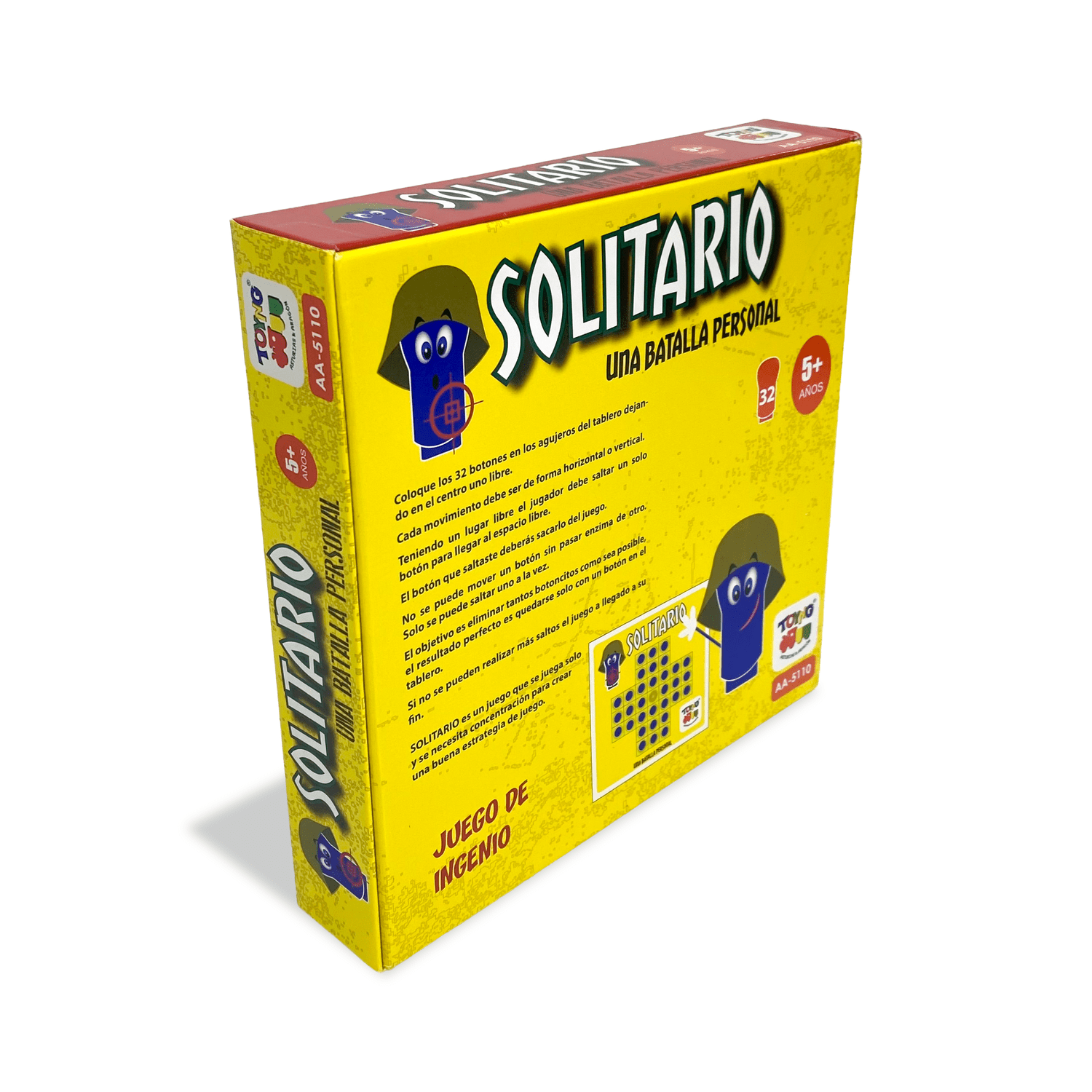 JUEGO DE MESA SOLITARIO - TOYNG - PERÚ - 3