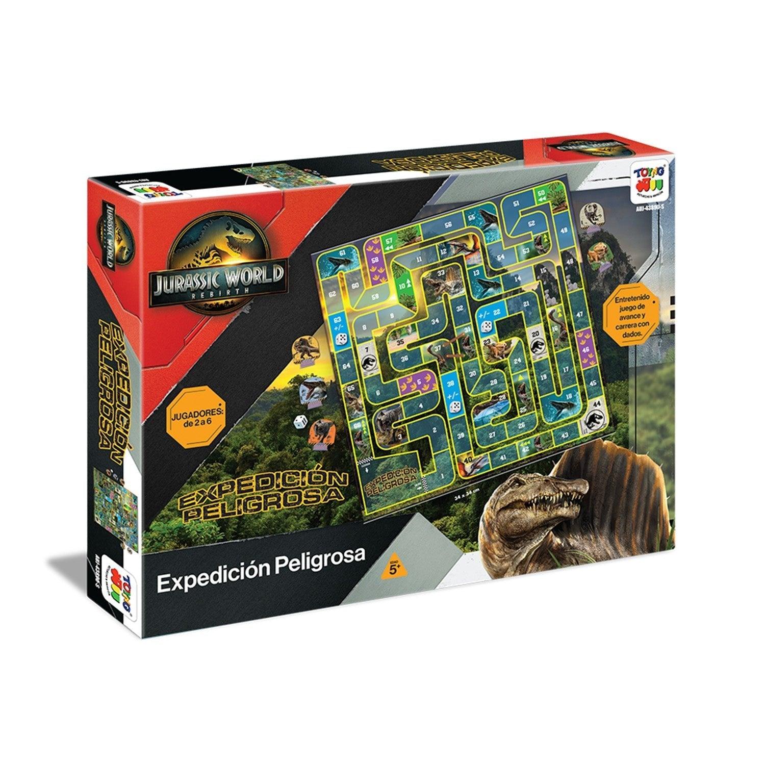 JUEGO DE MESA - EXPEDICIÓN PELIGROSA - JURASSIC - PERÚ - 1